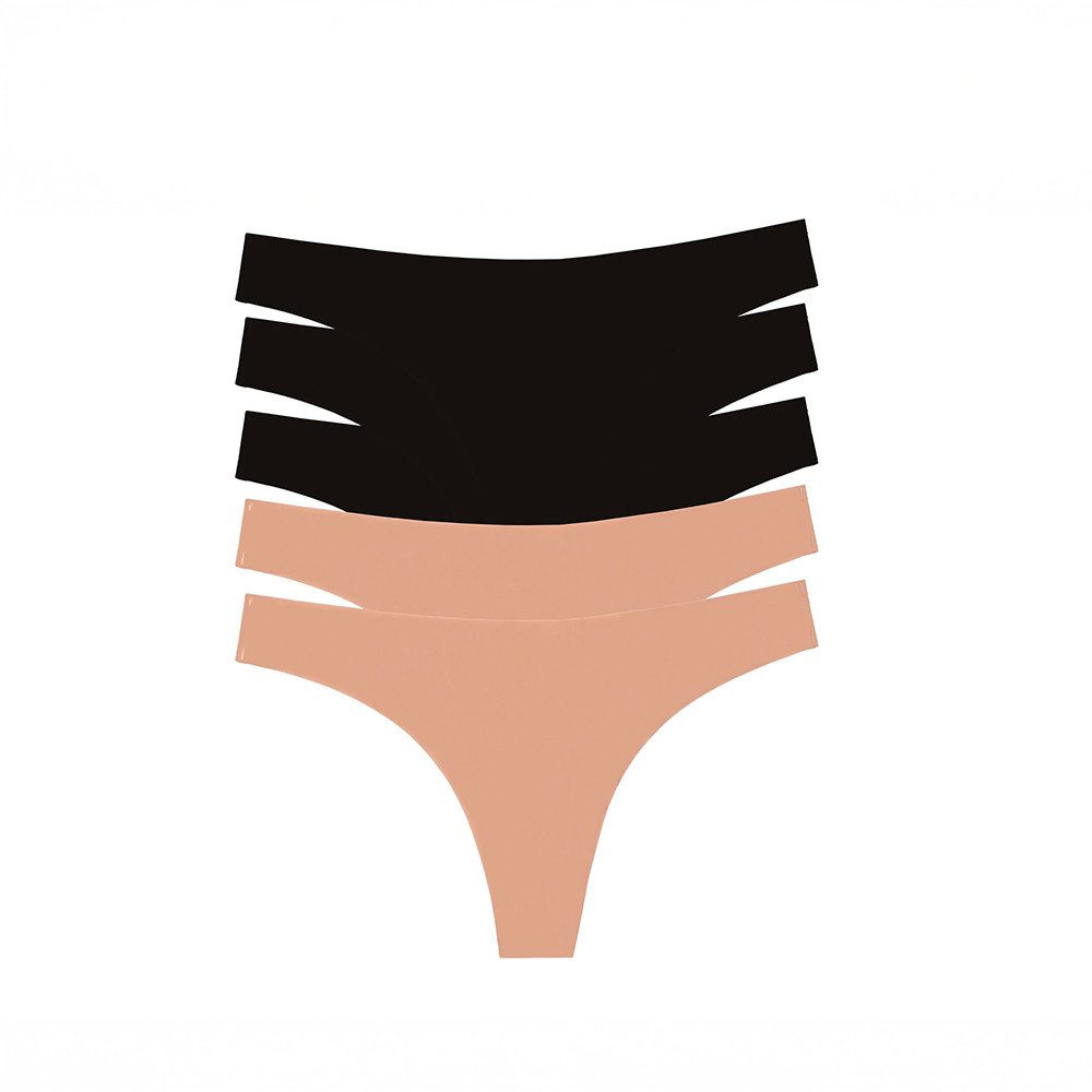 OCCULTO Tangaslip Damen Seamless Tanga 5er Pack (Model: Ravenna) (5-St)