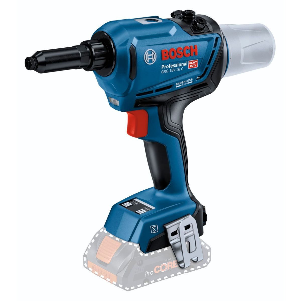 BOSCH Nagler GRG 18V-16 C solo Karton Akku-Nietpistole