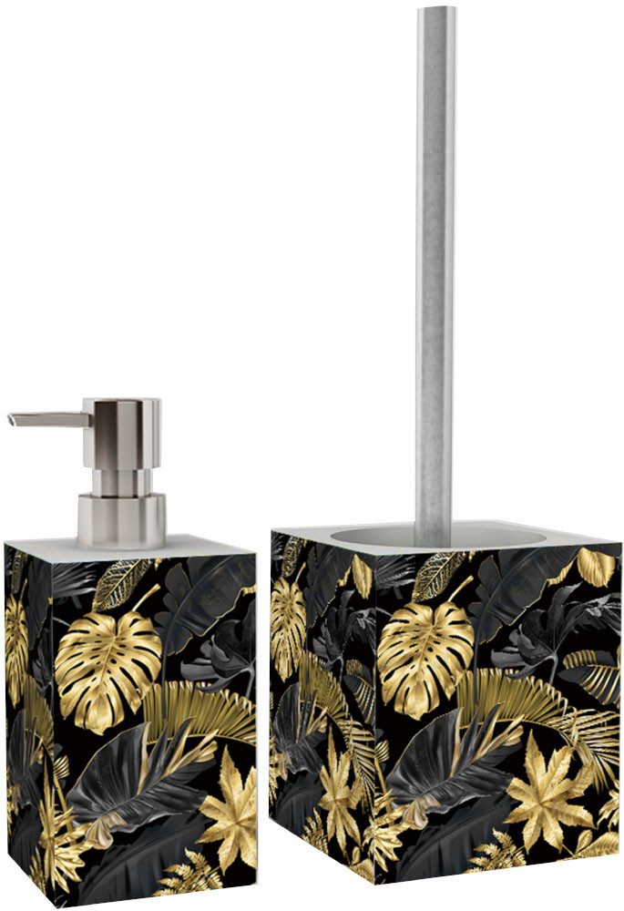 Sanilo Badaccessoire-Set mit Motiv, viele schöne Seifenspender und WC Bürst günstig online kaufen