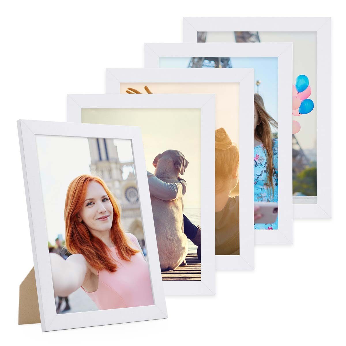 PHOTOLINI Bilderrahmen 5er Set breite Rahmen, günstig online kaufen