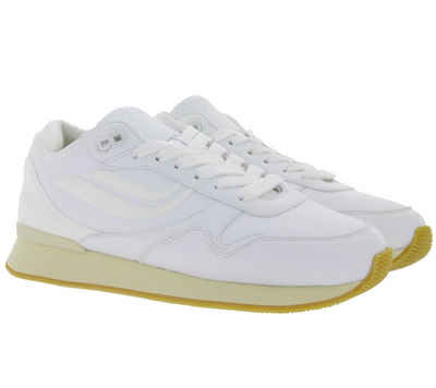 GENESIS Genesis G-Iduna Damen Sport-Schuhe nachhaltige Sneaker aus veganem Leder Freizeit-Schuhe 1004250 Weiß Sneaker