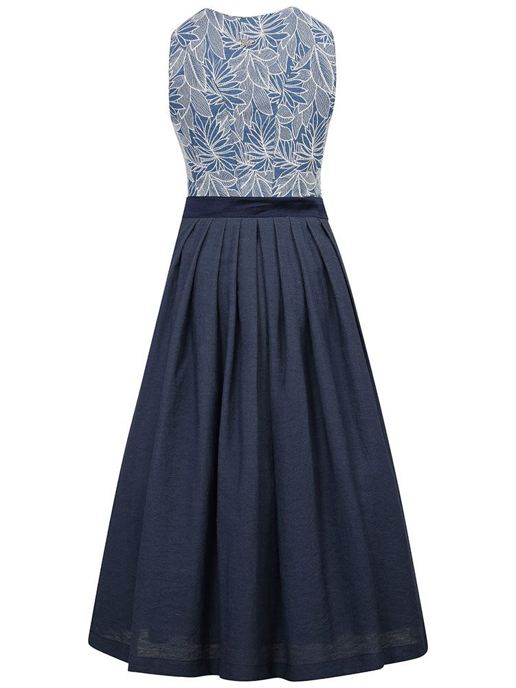 Madame Marie Dirndl Dirndl Vandoria 75cm vintage blue
