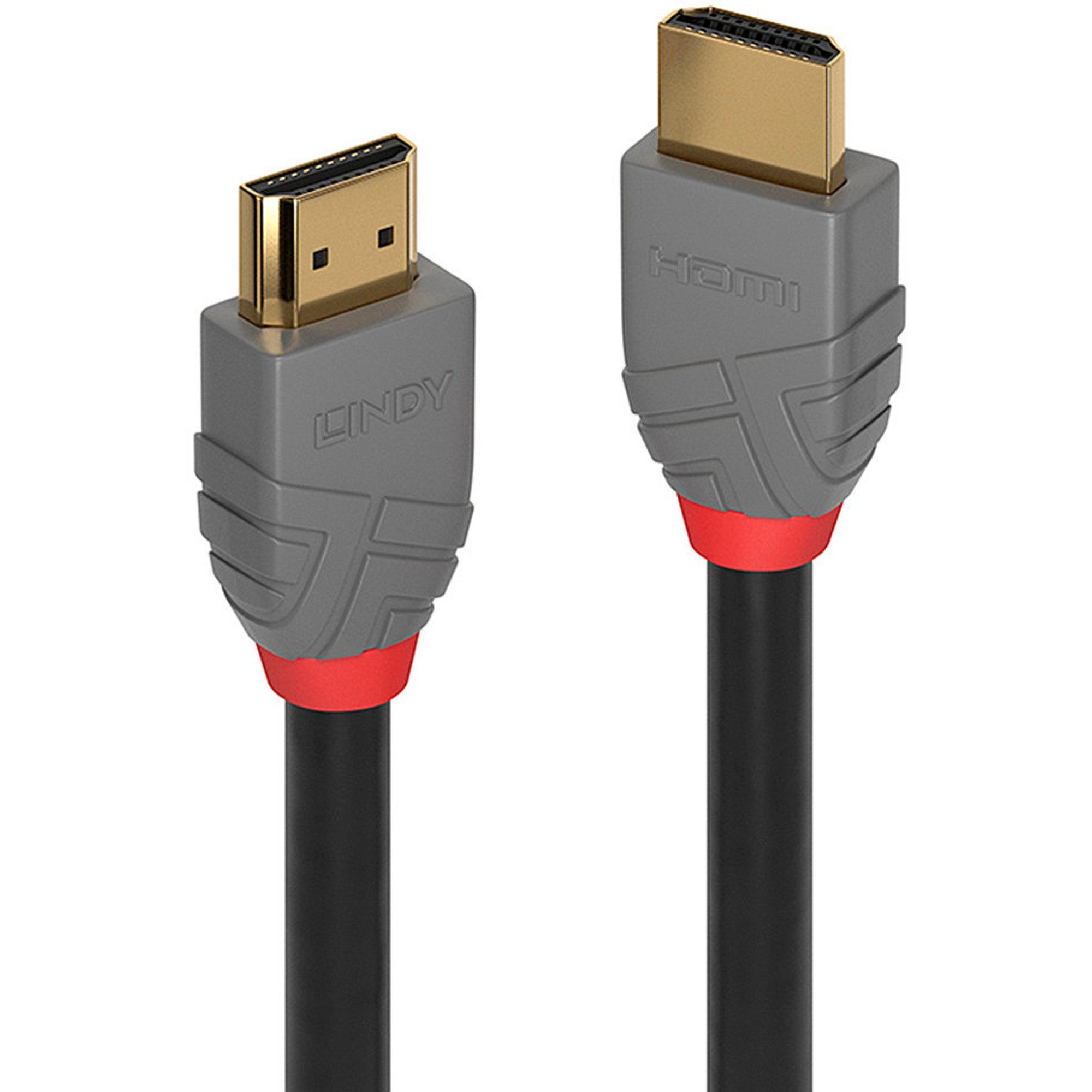 Lindy Standard HDMI Kabel, Anthra Line Computer-Kabel