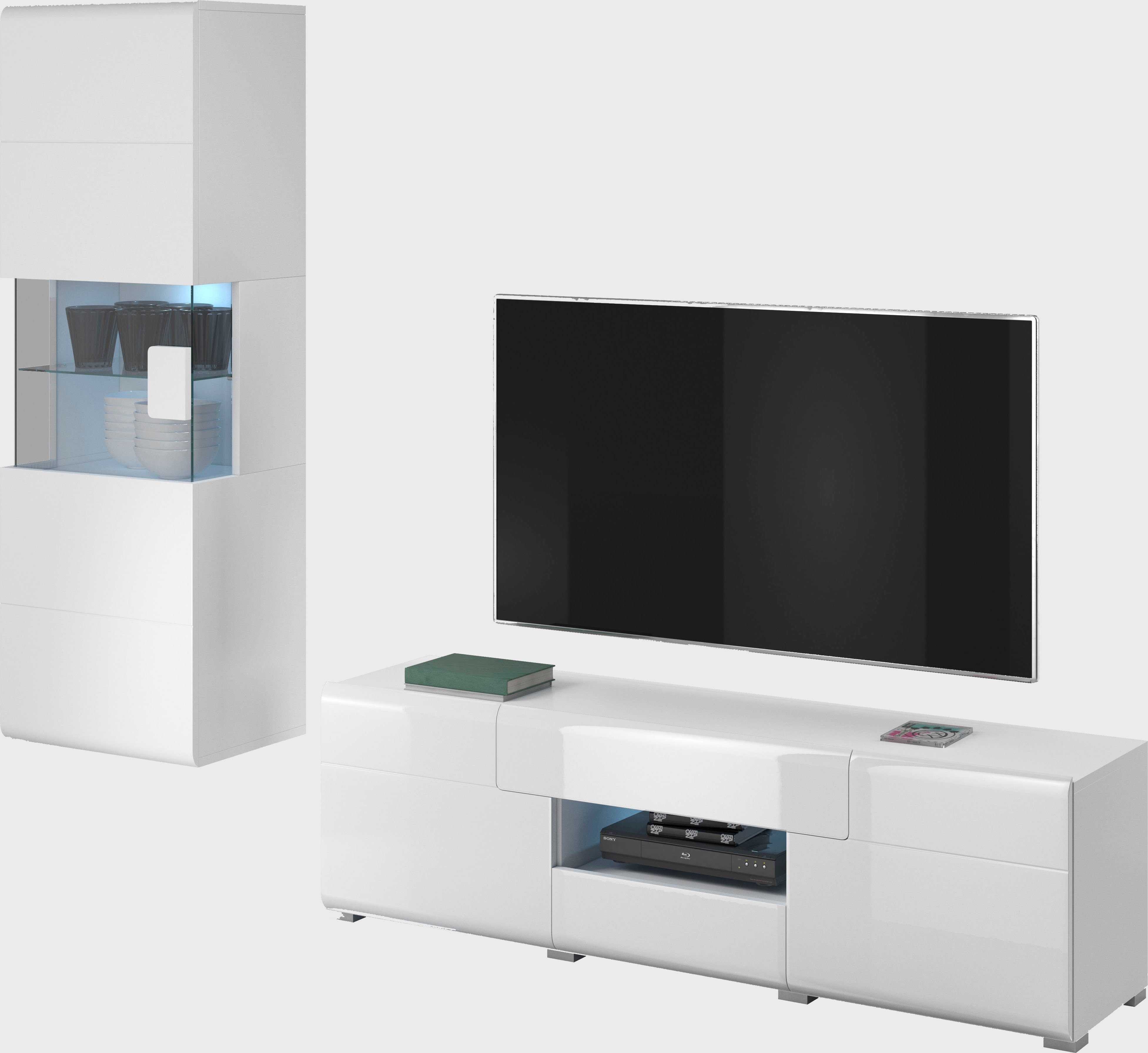 INOSIGN Wohnwand "Toledo" 2 Stk. tlg. günstig online kaufen