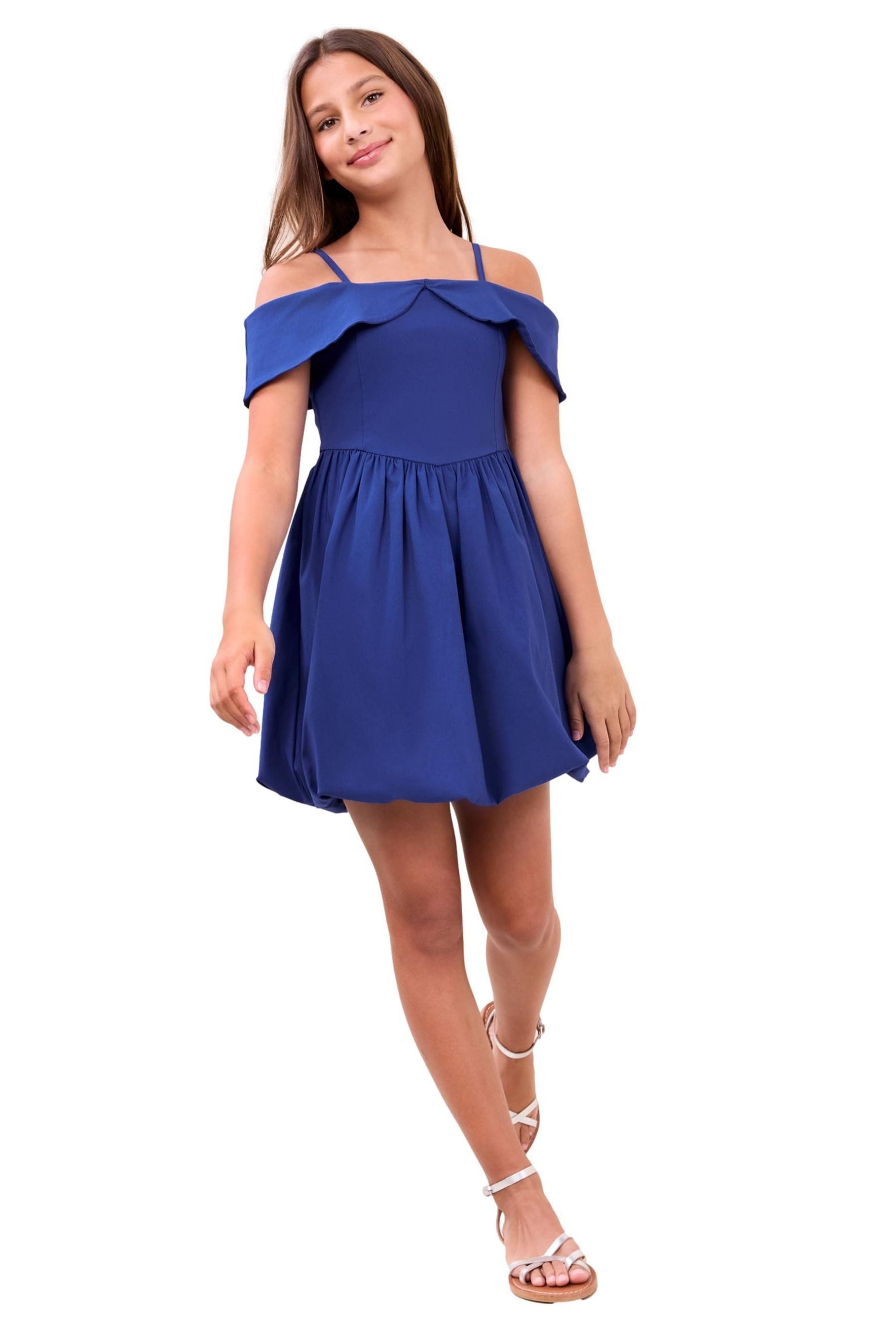 LIPSY Partykleid Lipsy Ballonkleid mit Bardotausschnitt (1-tlg)