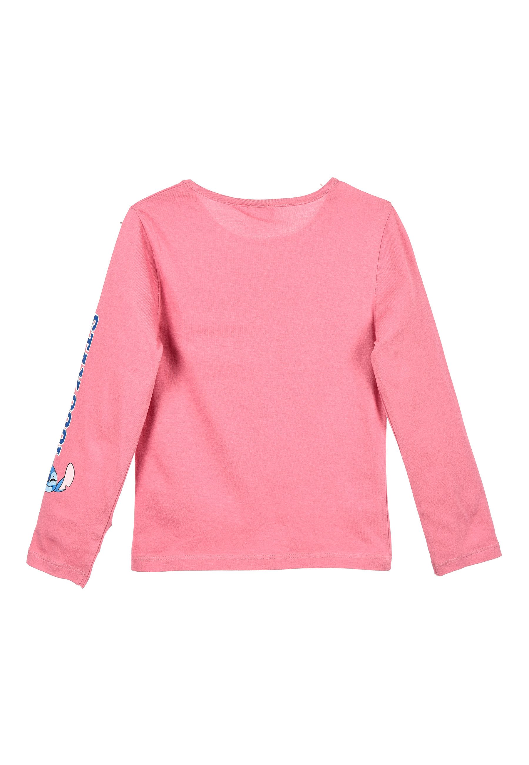 Stitch Langarmshirt Kinder Mädchen langarm Shirt Oberteil Longsleeve
