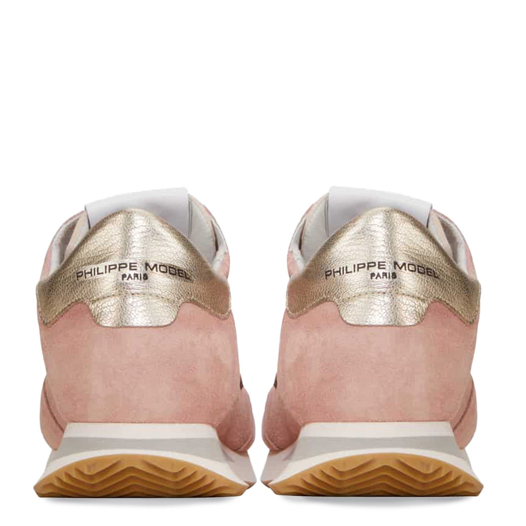 PHILIPPE MODEL PHILIPPE MODEL Sneaker TRPX Daim Peche - Rosa Sneaker