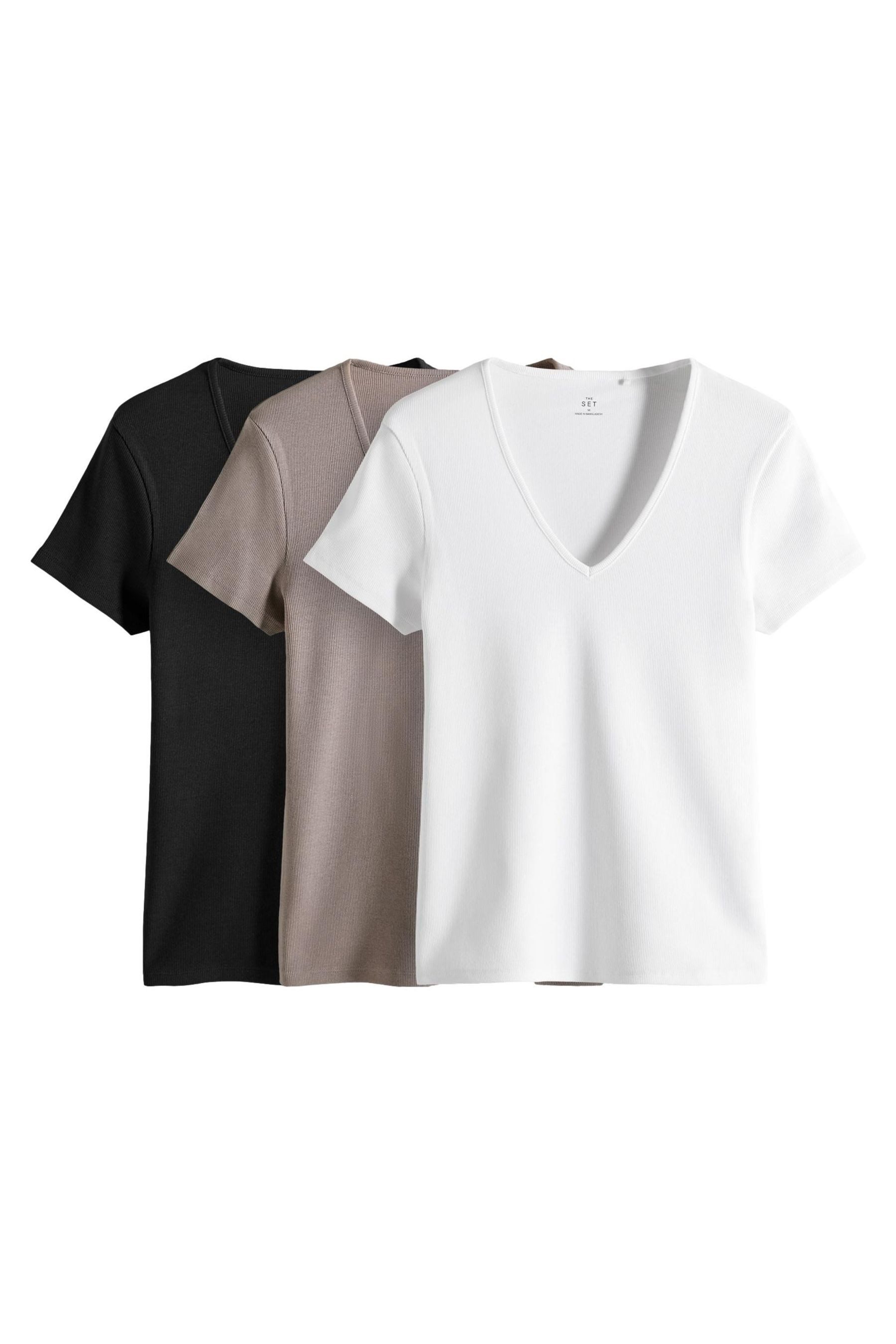 The Set V-Shirt 3 Stk. The günstig online kaufen