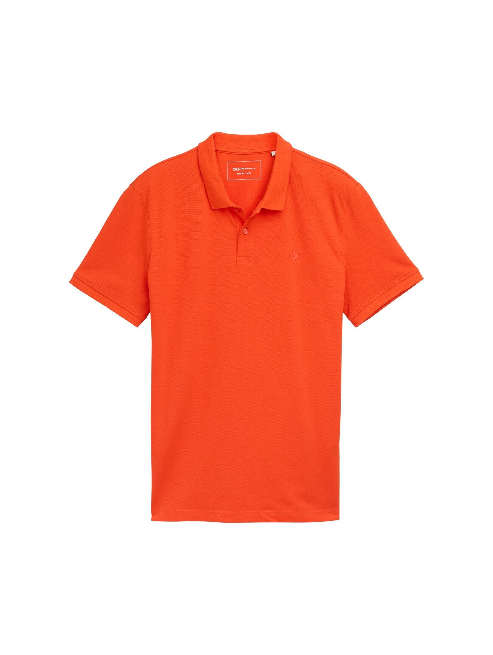 TOM TAILOR Denim Poloshirt Piqué Poloshirt günstig online kaufen
