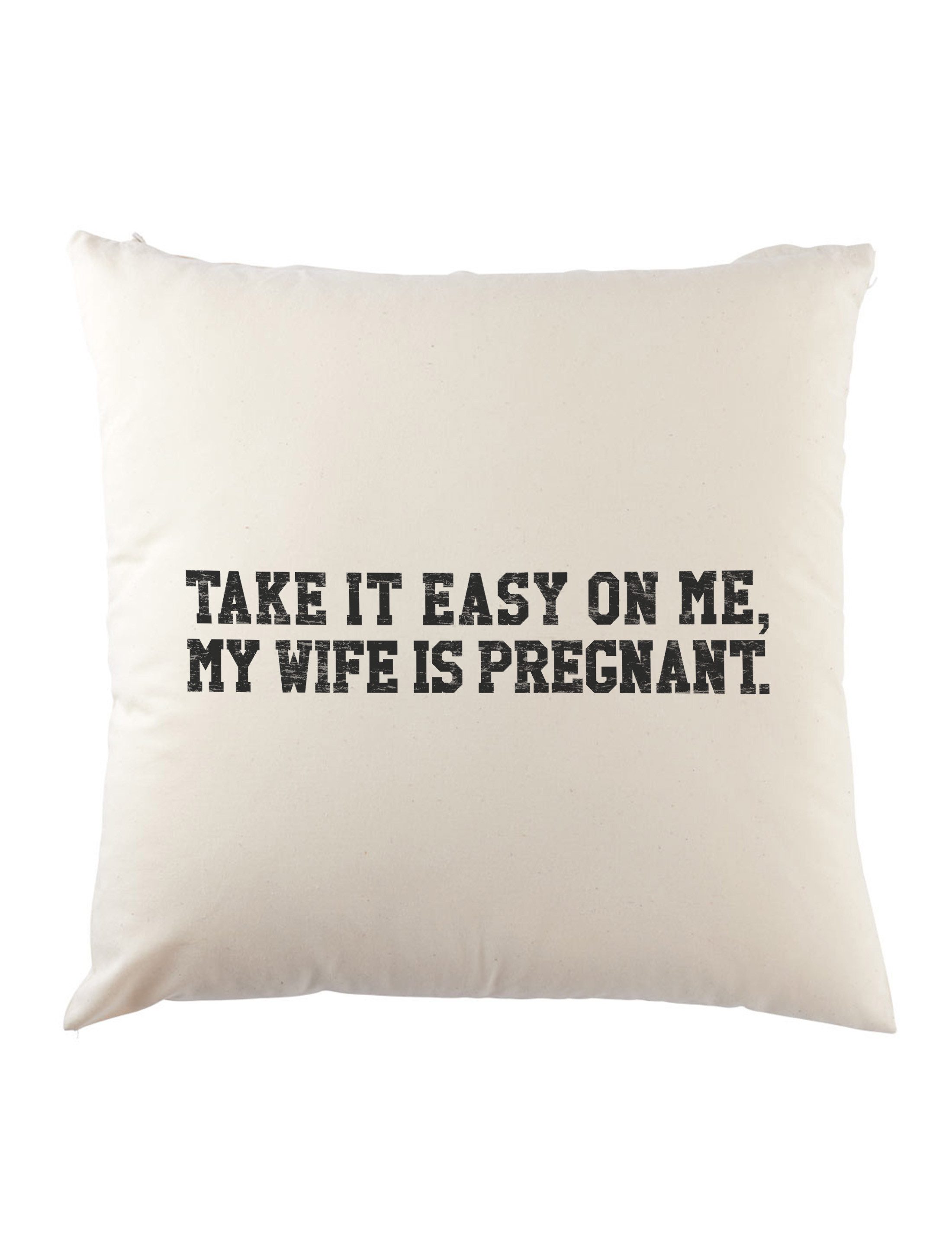 Urban Backwoods Dekokissen My Wife Is Pregnant Dekokissen Schwangerschaft Pregnancy Meine Frau, ist Schwanger Baby Geburt