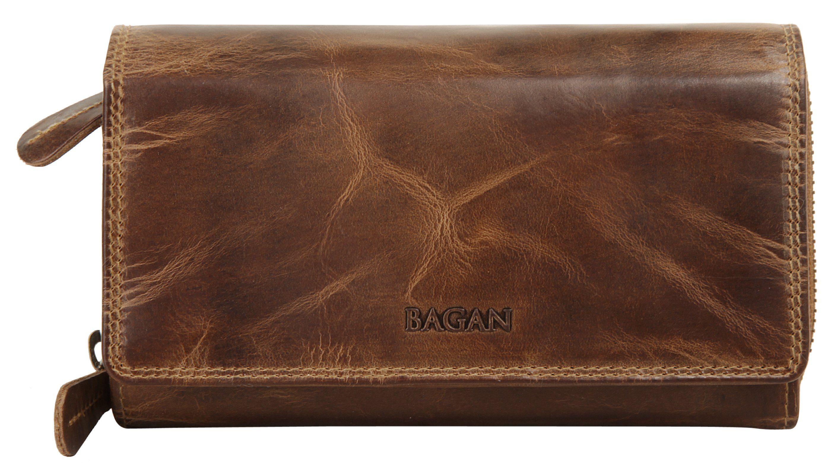 Bagan Geldbörse, echt Leder