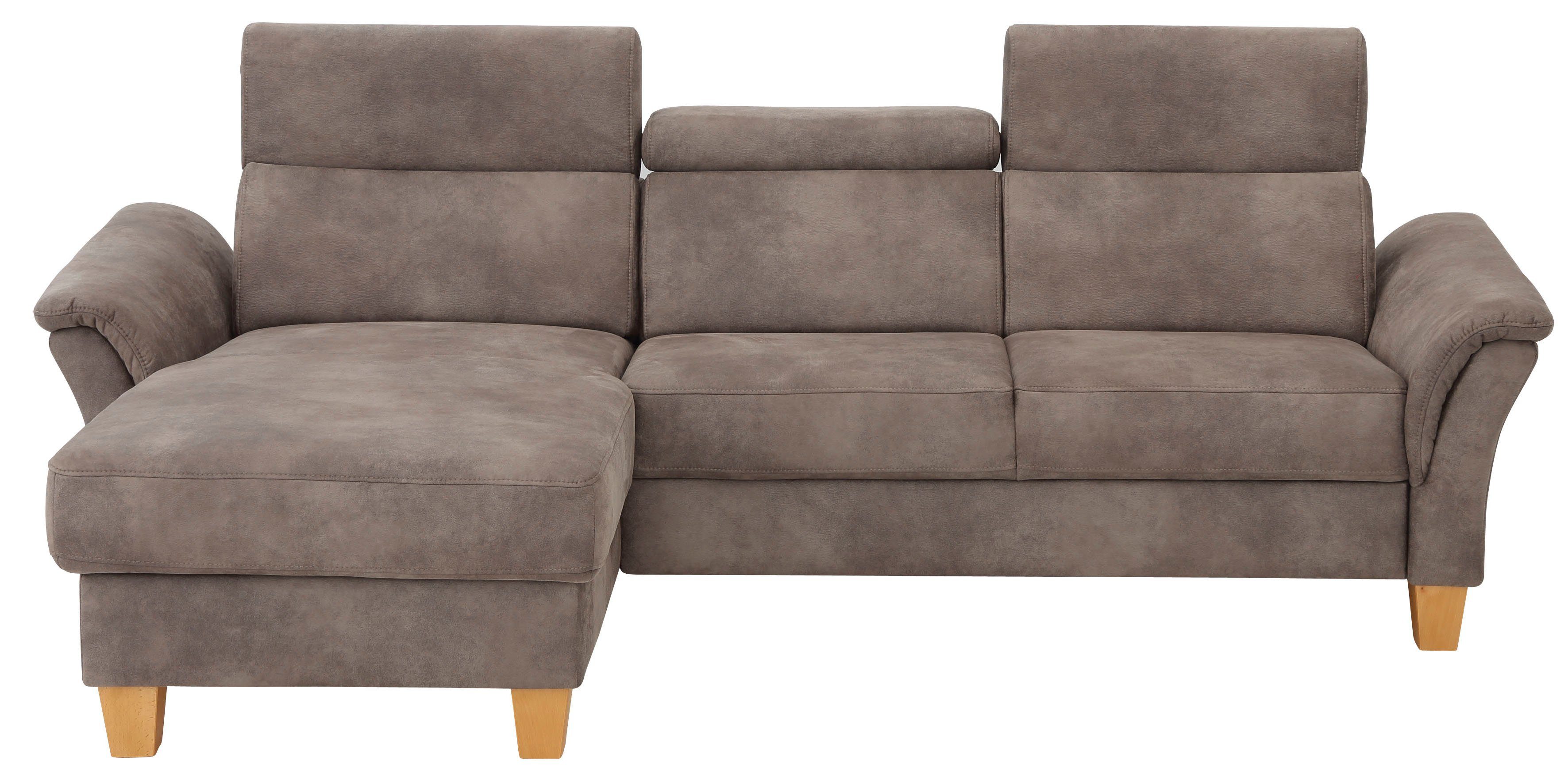 Home affaire Ecksofa Conville L-Form, Federkern, günstig online kaufen