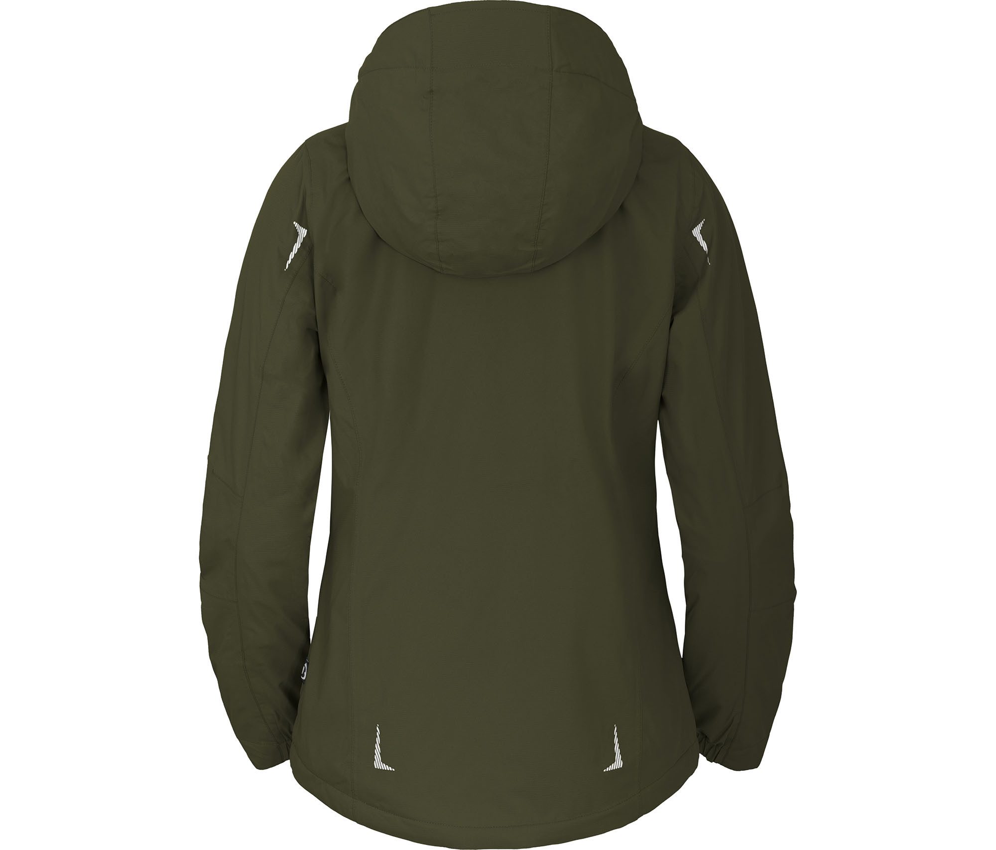 Bergson Regenjacke HELLI THERMO Damen Regenjacke, leicht wattiert, 12000 mm Wassersäule, Normalgrößen