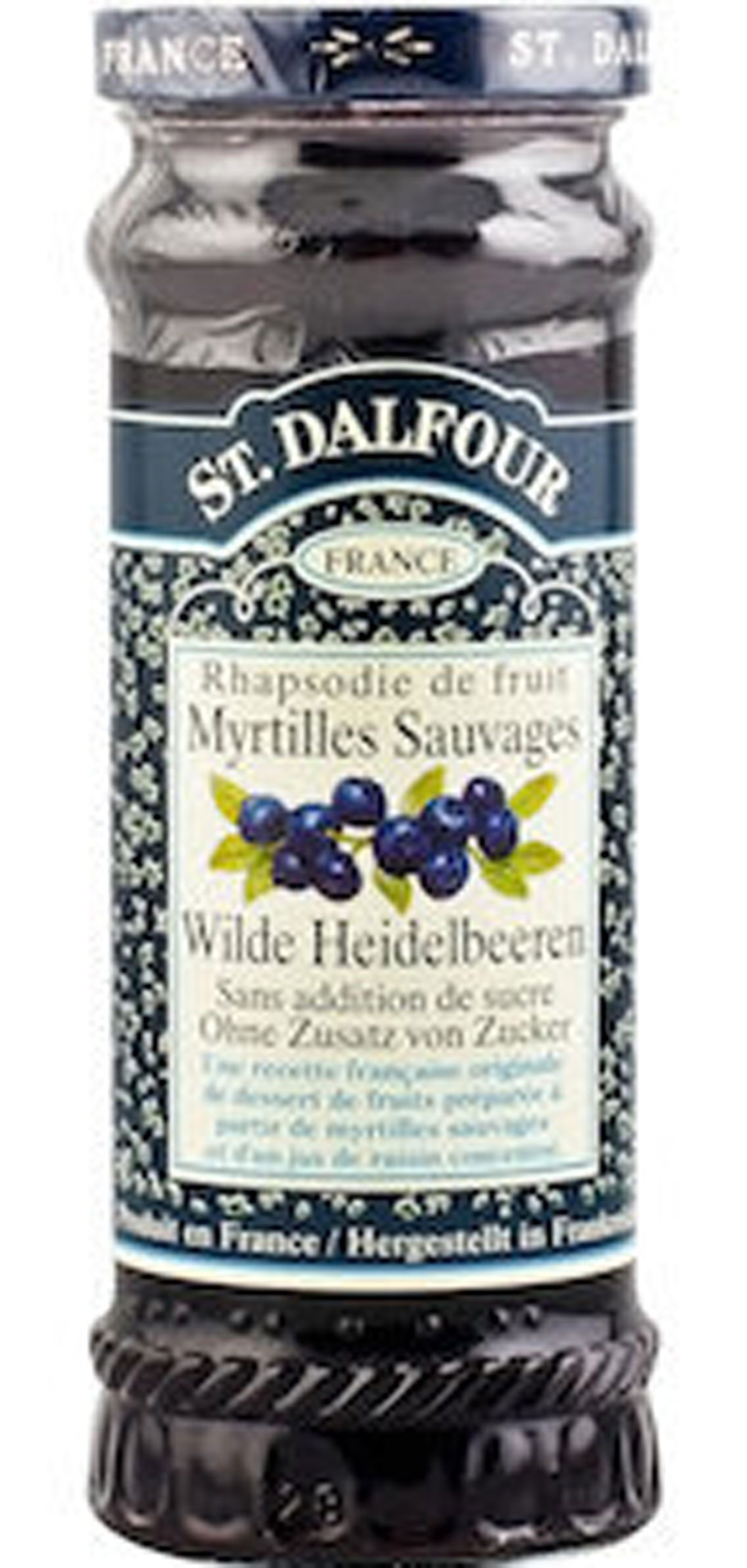 ST DALFOUR Fruchtaufstrich, St. Dalfour Fruchtaufstrich Heidelbeeren Brotaufstrich Konfitüre 280g