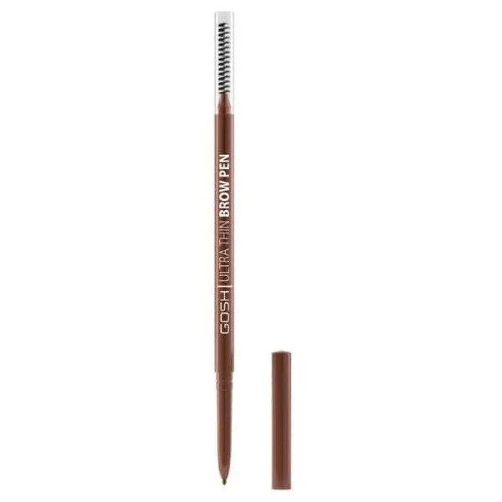 GOSH Augenbrauen-Stift Ultra Thin Brow Pen Grey Brown 0,09g
