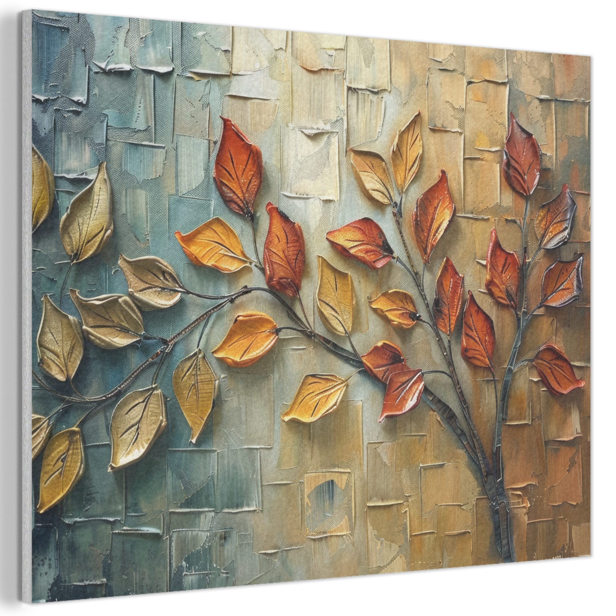 MuchoWow Gemälde Baum - Abstrakt - Natur - Kunst, Fotodruck (1 St), Akustik günstig online kaufen