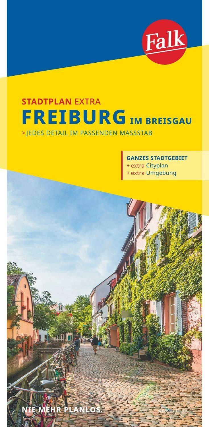 Falk Stadtplan Extra Freiburg 1