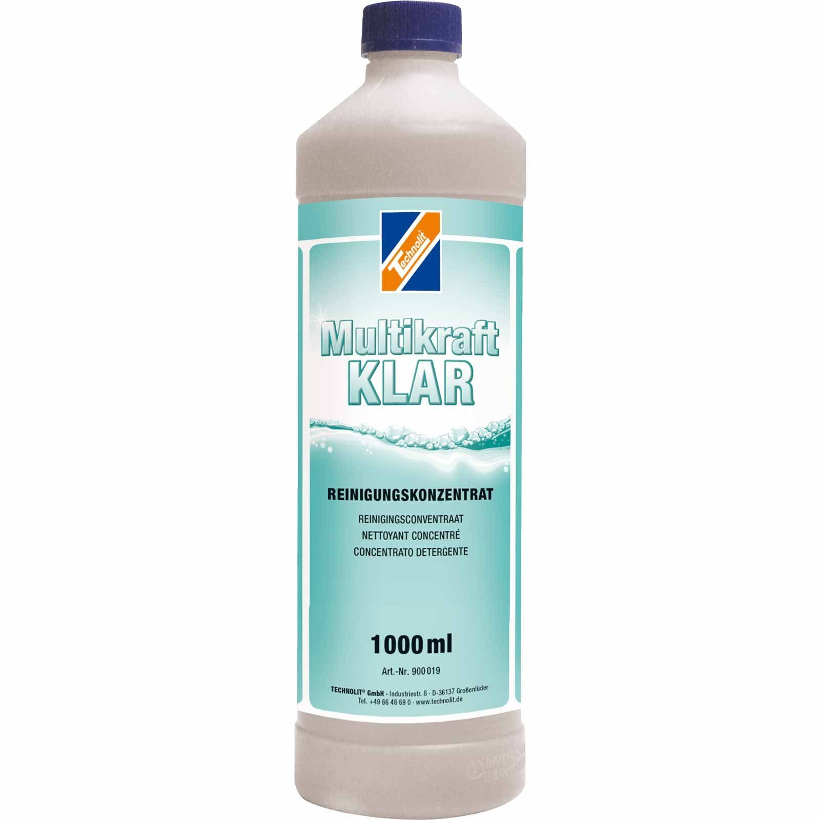 TECHNOLIT® Glasreiniger alkalisch Multikraft 1 Glasreiniger Liter KLAR