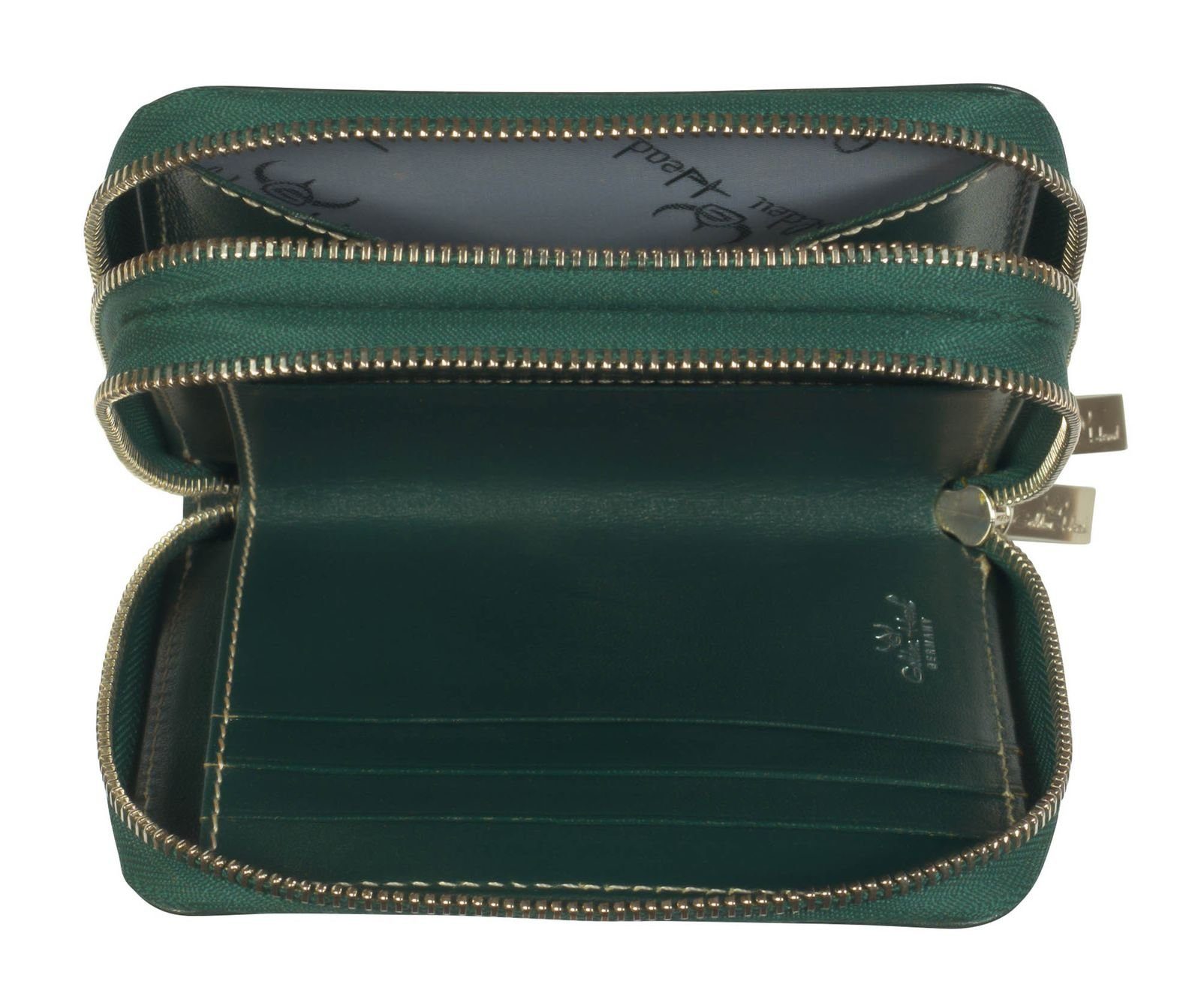 Golden Head Geldbörse Zipped Billfold Coin Wallet Sectioned Coin Pocket wit günstig online kaufen