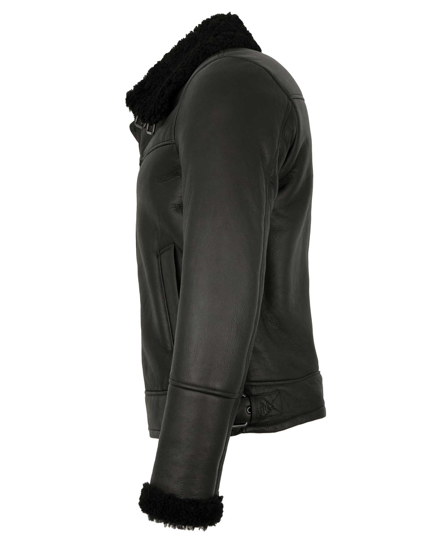 Jilani Lederjacke Ballin Jilani - Herren Lammfelljacke Lederjacke Lammfell günstig online kaufen