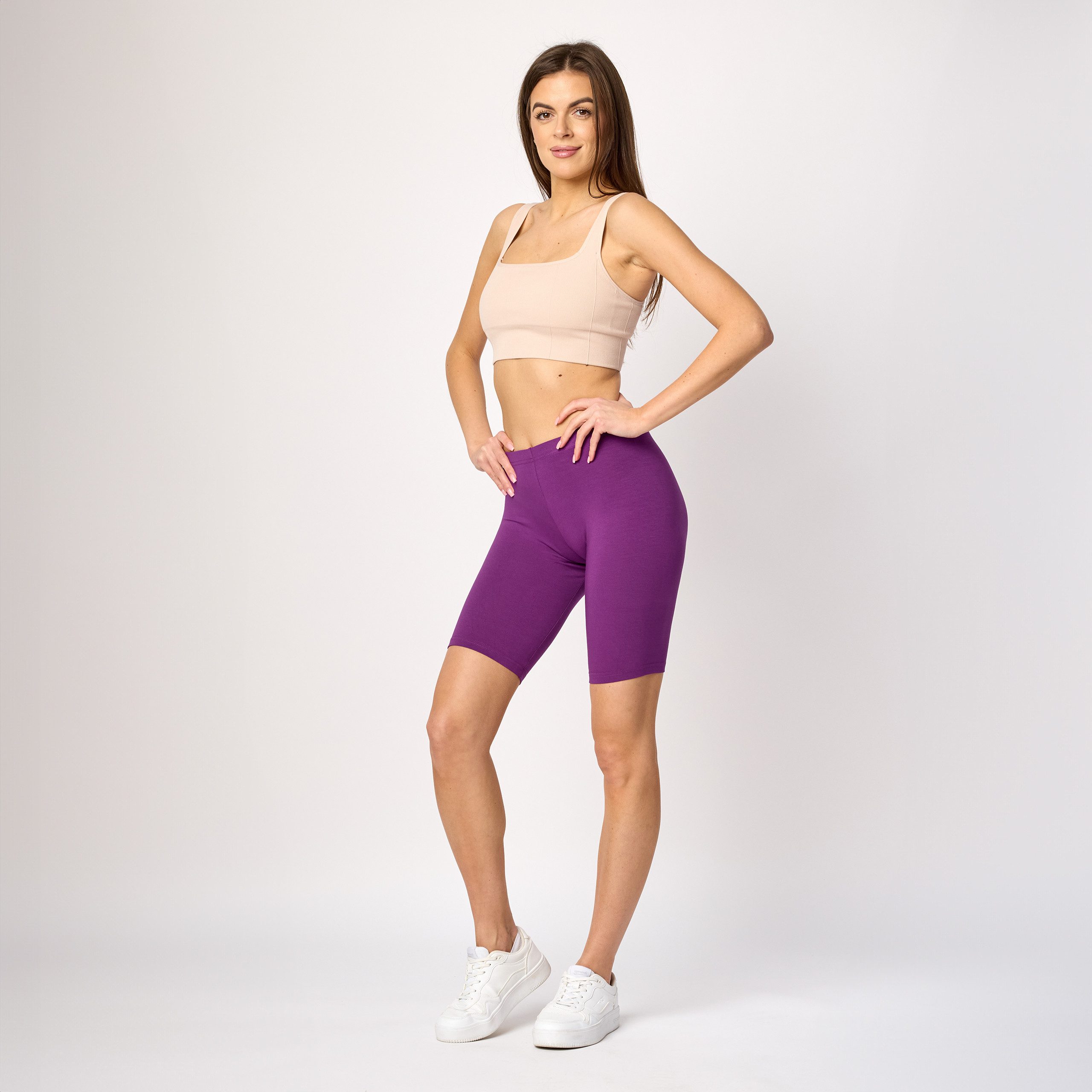 Bellivalini Leggings Damen Shorts aus Viskose günstig online kaufen