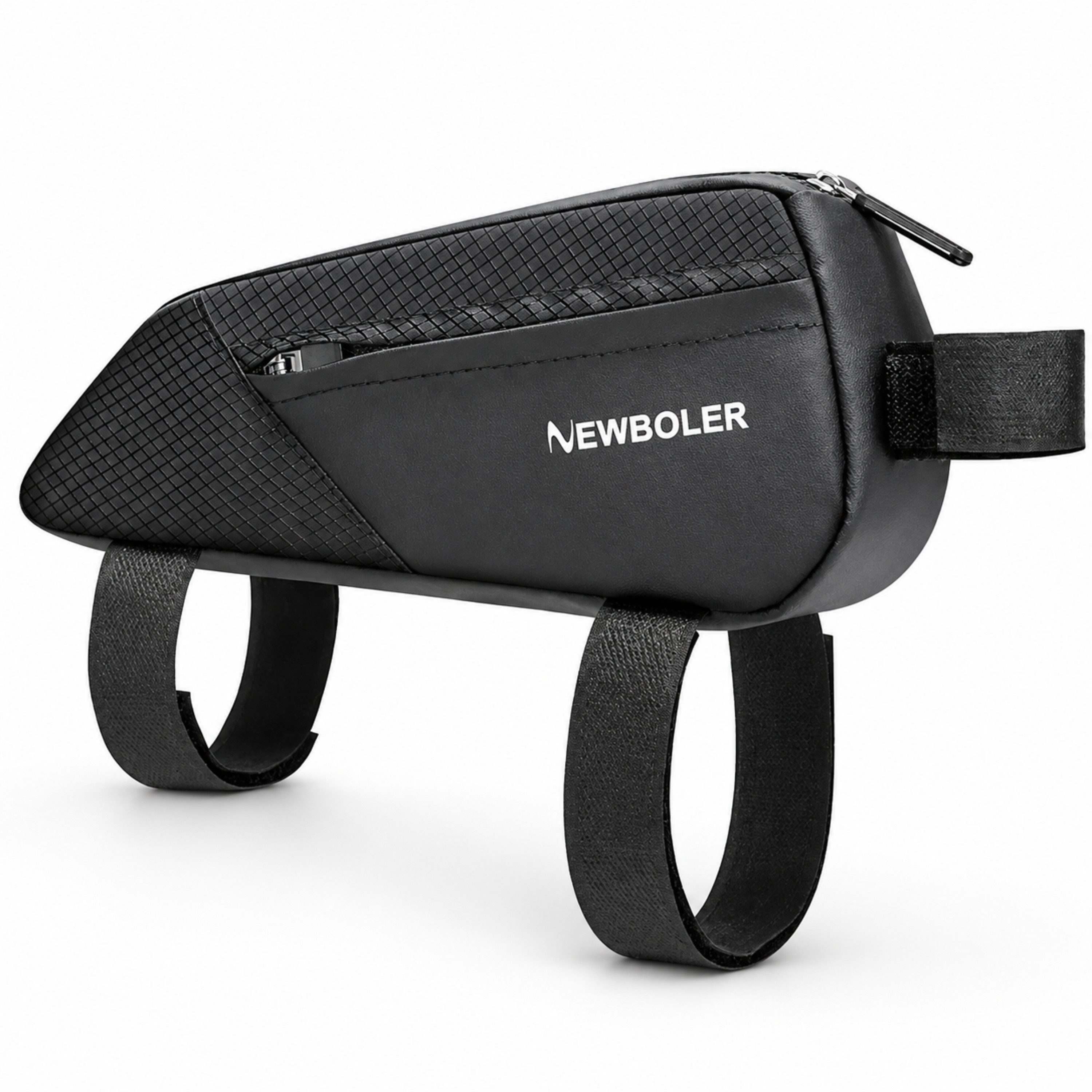 StellarLuma Fahrradtasche Fahrradtasche Fahrrad Rahmentasche Oberrohrtasche Handy Tasche 1,2L (Fahrrad-Rahmentasche mit viel Stauraum, Befestigungsart: Klettverschluss, rutschfest), Kompakte Fahrradtasche mit 1,2 L Stauraum für Smartphones und Zubehör