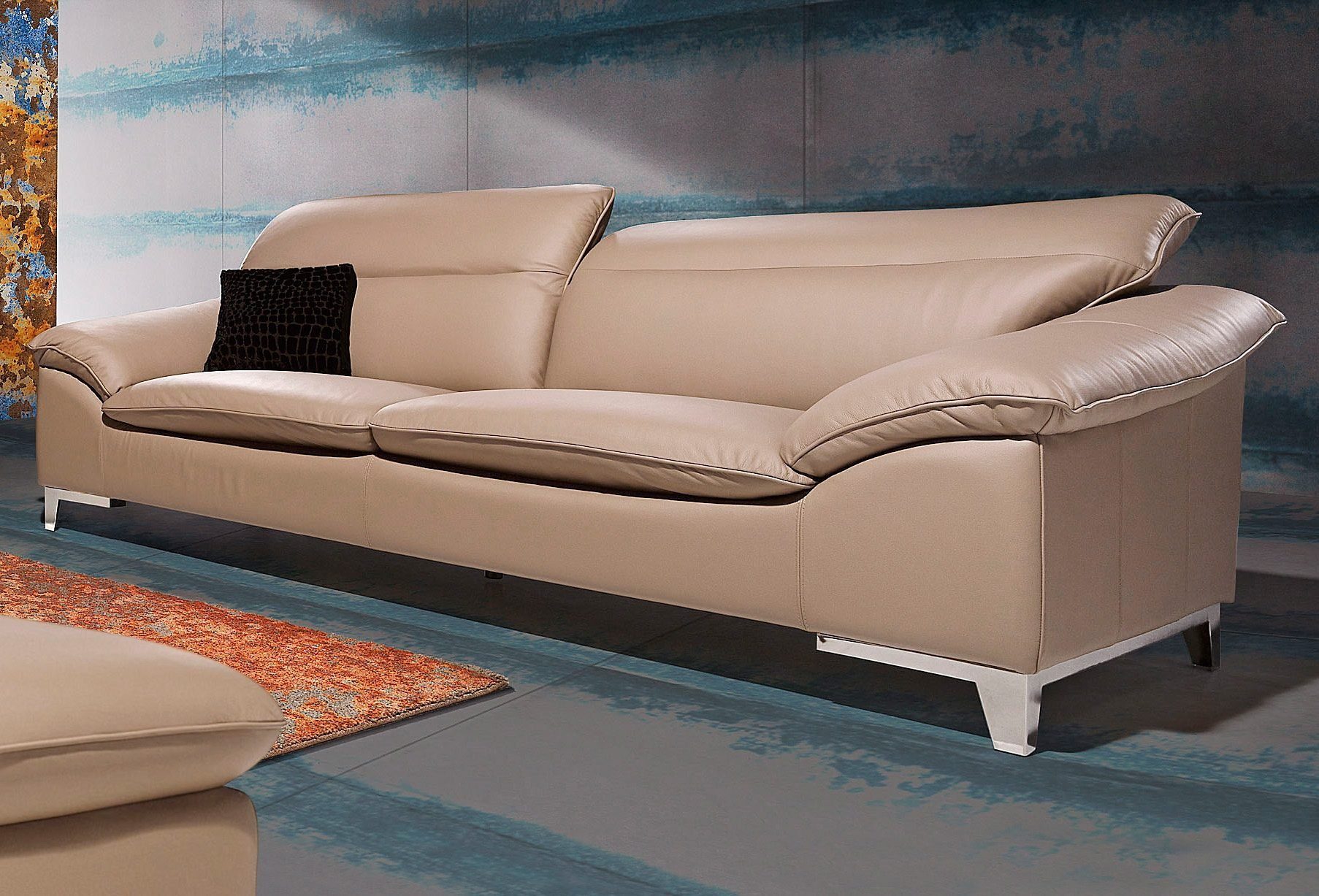 COTTA 3-Sitzer "Teresa" mit Kopfteilverstellung günstig online kaufen