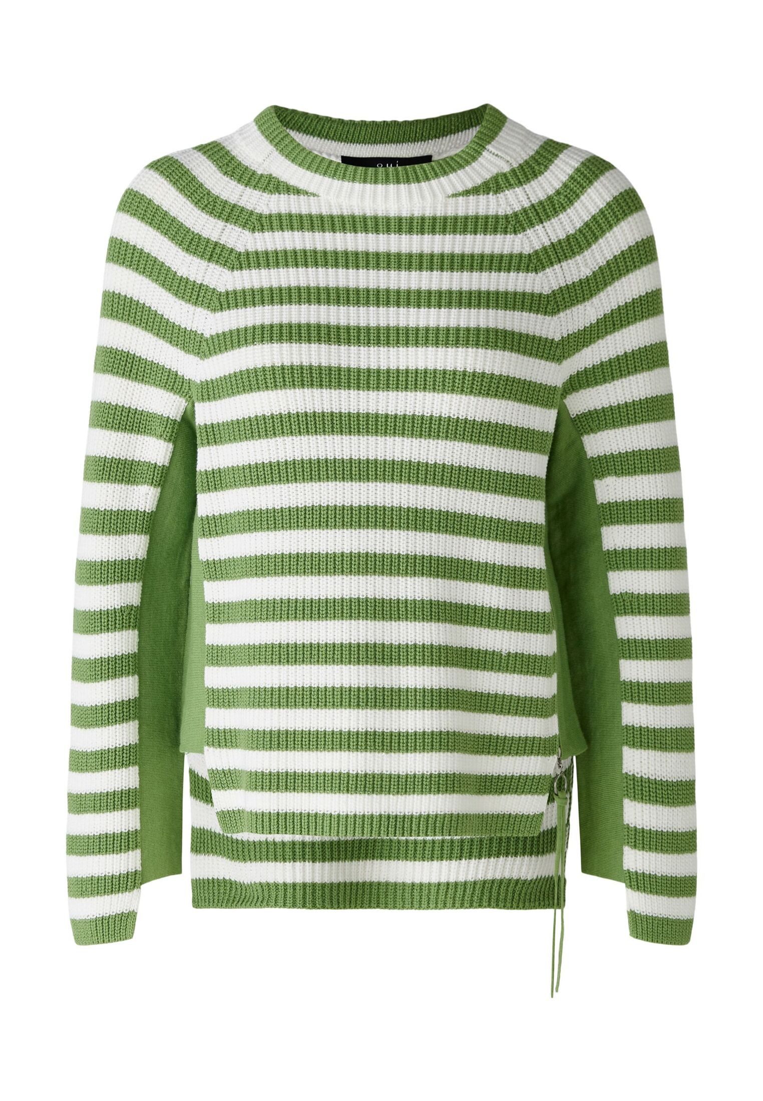 Oui Strickpullover Pullover RUBI reine Baumwolle