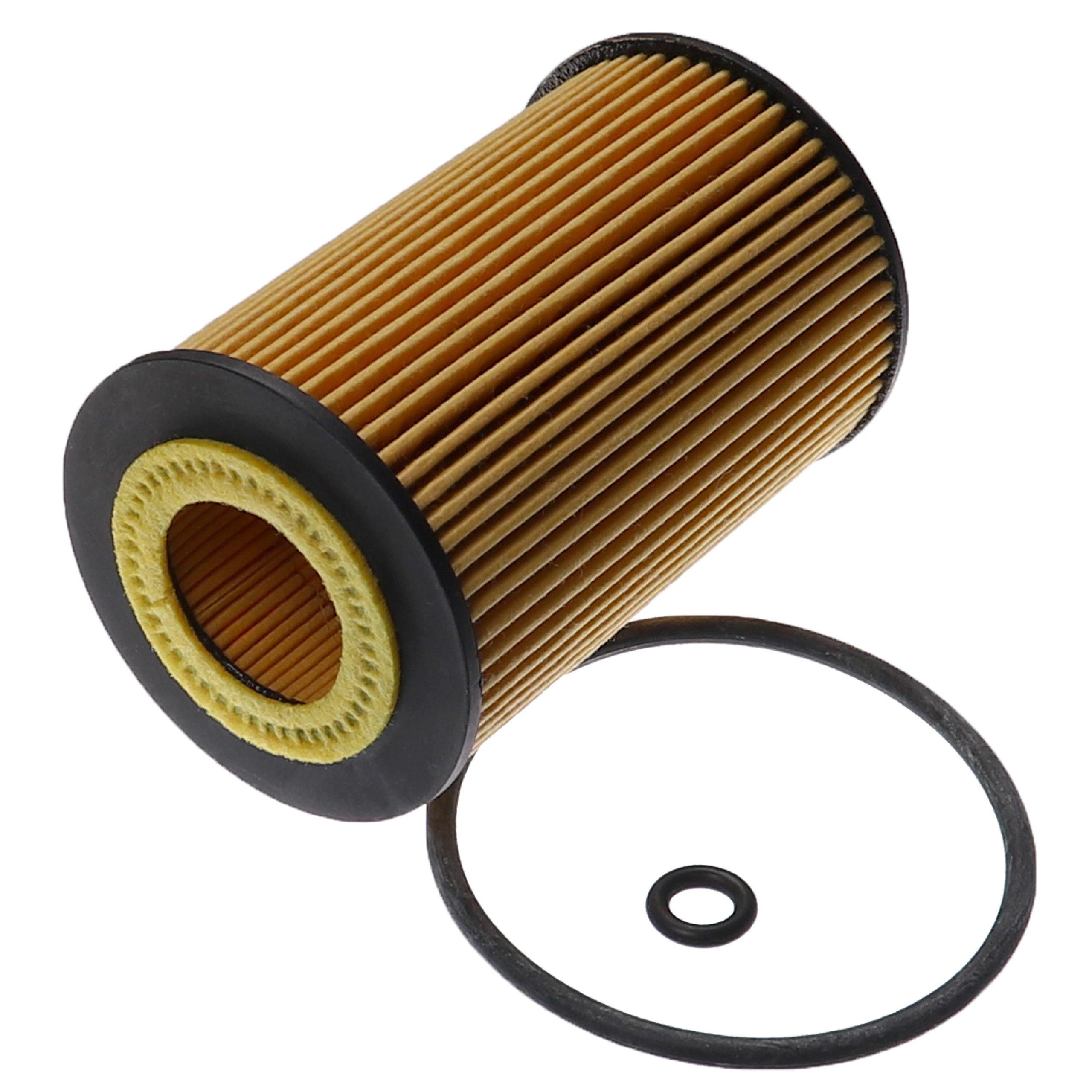 vhbw Ersatzfilter passend für Seat Leon ST 2013/08-2021/12 5F8 2.0 TDi 1968 ccm 135 KW, Zubehör für Seat Leon ST 2013/08-2021/12 5F8 2.0 TDi 1968 ccm 135 KW 184 PS, Einfache Installation