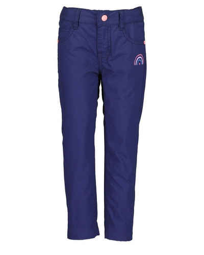 Blue Seven Thermohose Blue Seven Mädchen Hose leicht gefüttert Baumwollfutter Regenbogen (1-tlg)