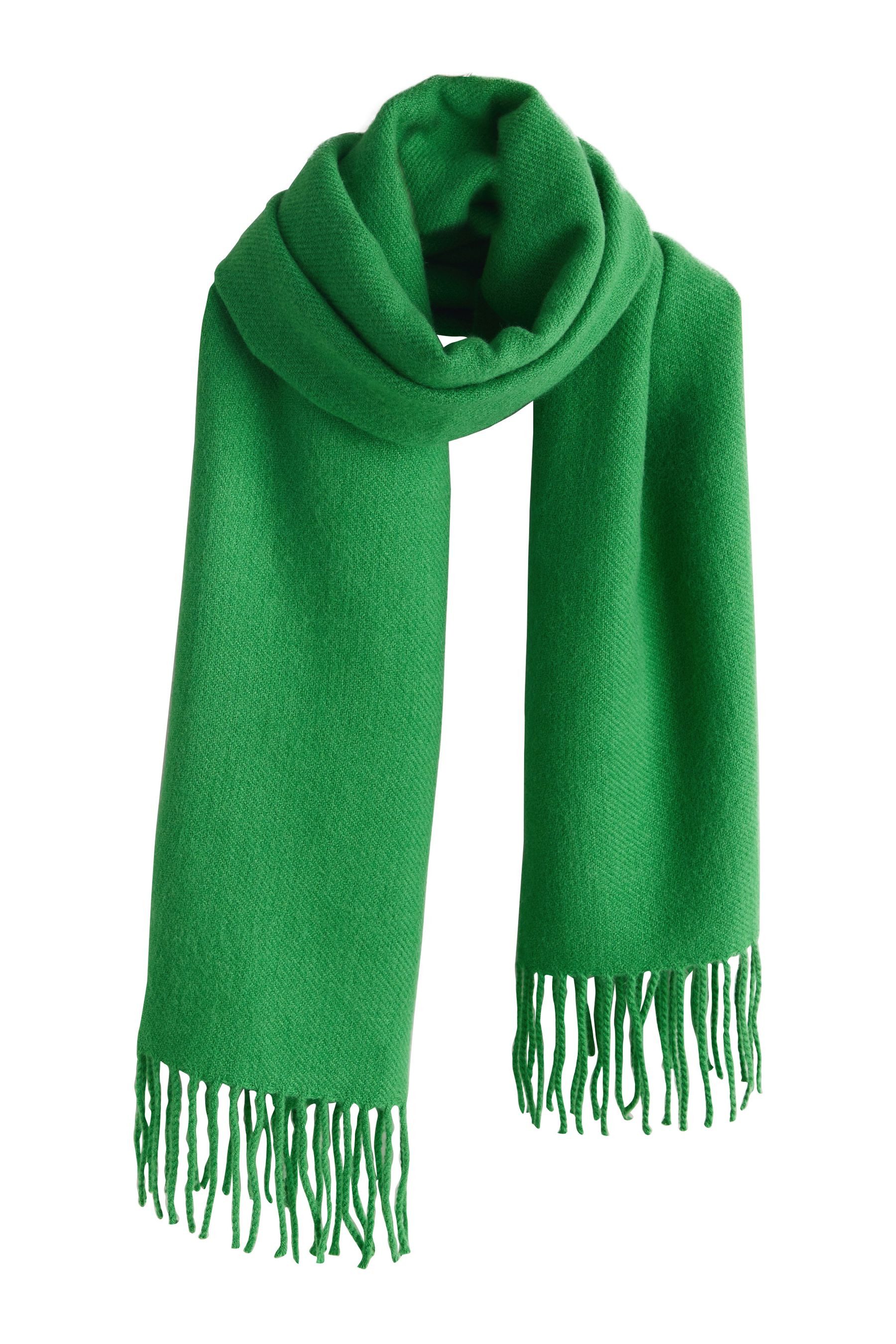 Next Schal Mittelschwerer Schal aus Wollmischung, (1-St)