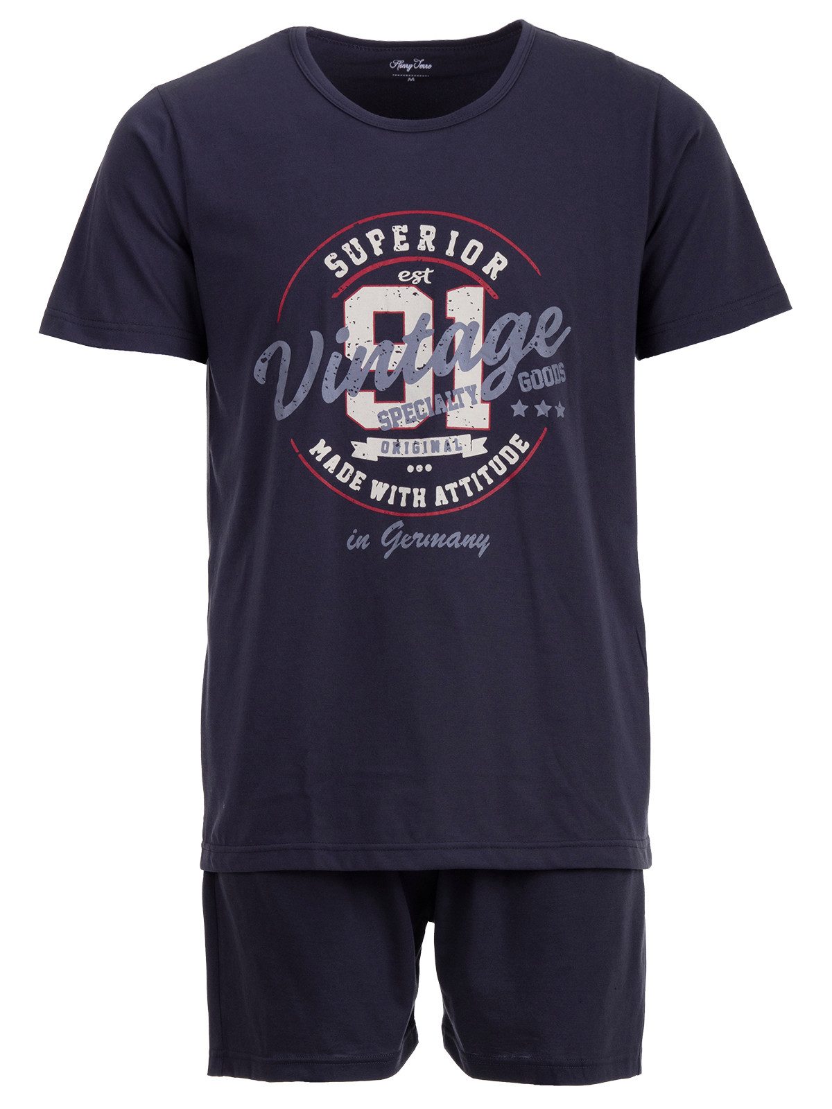 Henry Terre Shorty Pyjama Set Shorty - Paul Vintage günstig online kaufen