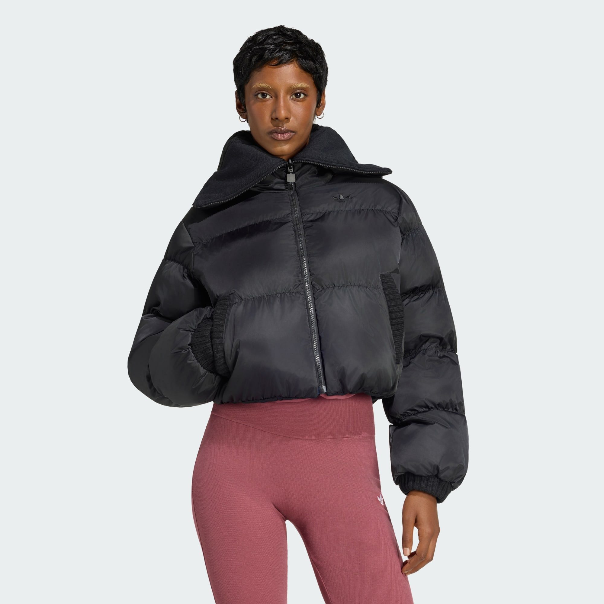 adidas Originals Steppjacke PUFFER JACKE, GEWIRKTES MATERIAL (1-St)