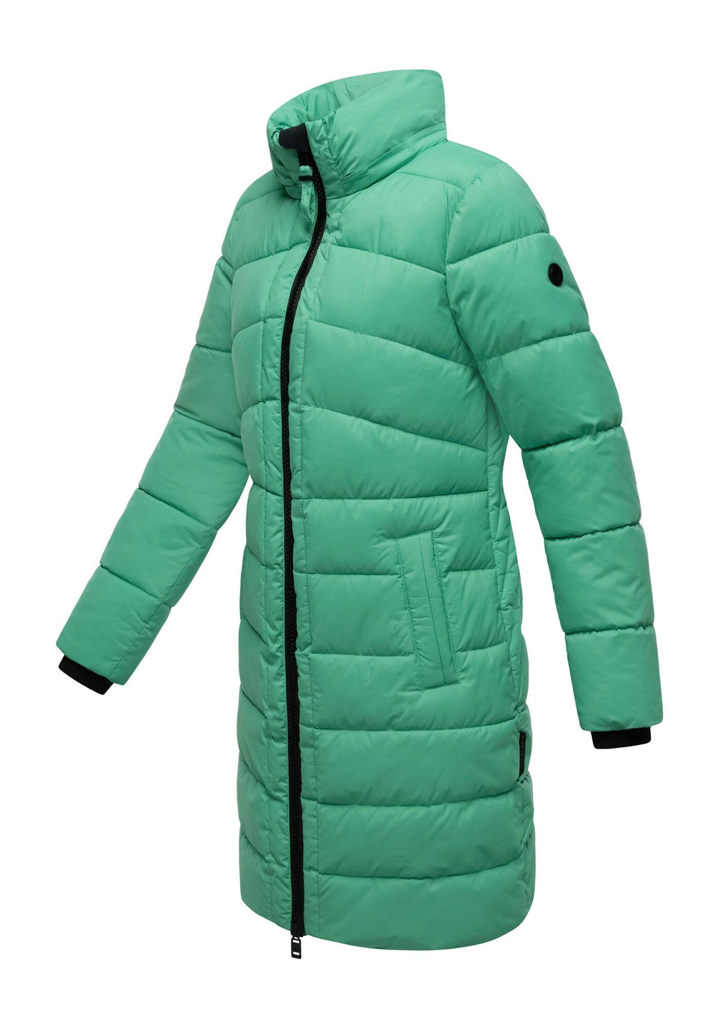 Marikoo Winterjacke Kaltnäschen mit abnehmbarer Kapuze und hochschließendem Kragen