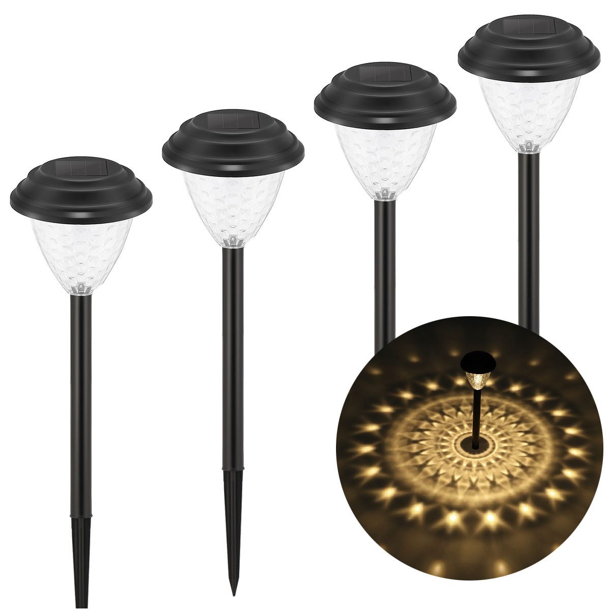 oyajia LED Solarleuchte 4/8 Stück Solar günstig online kaufen