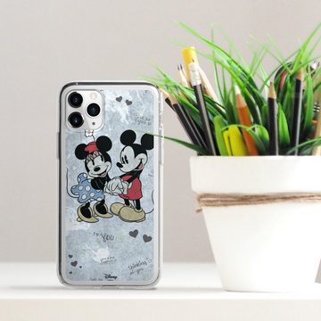DeinDesign Handyhülle Disney Mickey & Minnie Mouse Vintage Mickey&Minnie In Love, Apple iPhone 11 Pro Silikon Hülle Bumper Case Handy Schutzhülle
