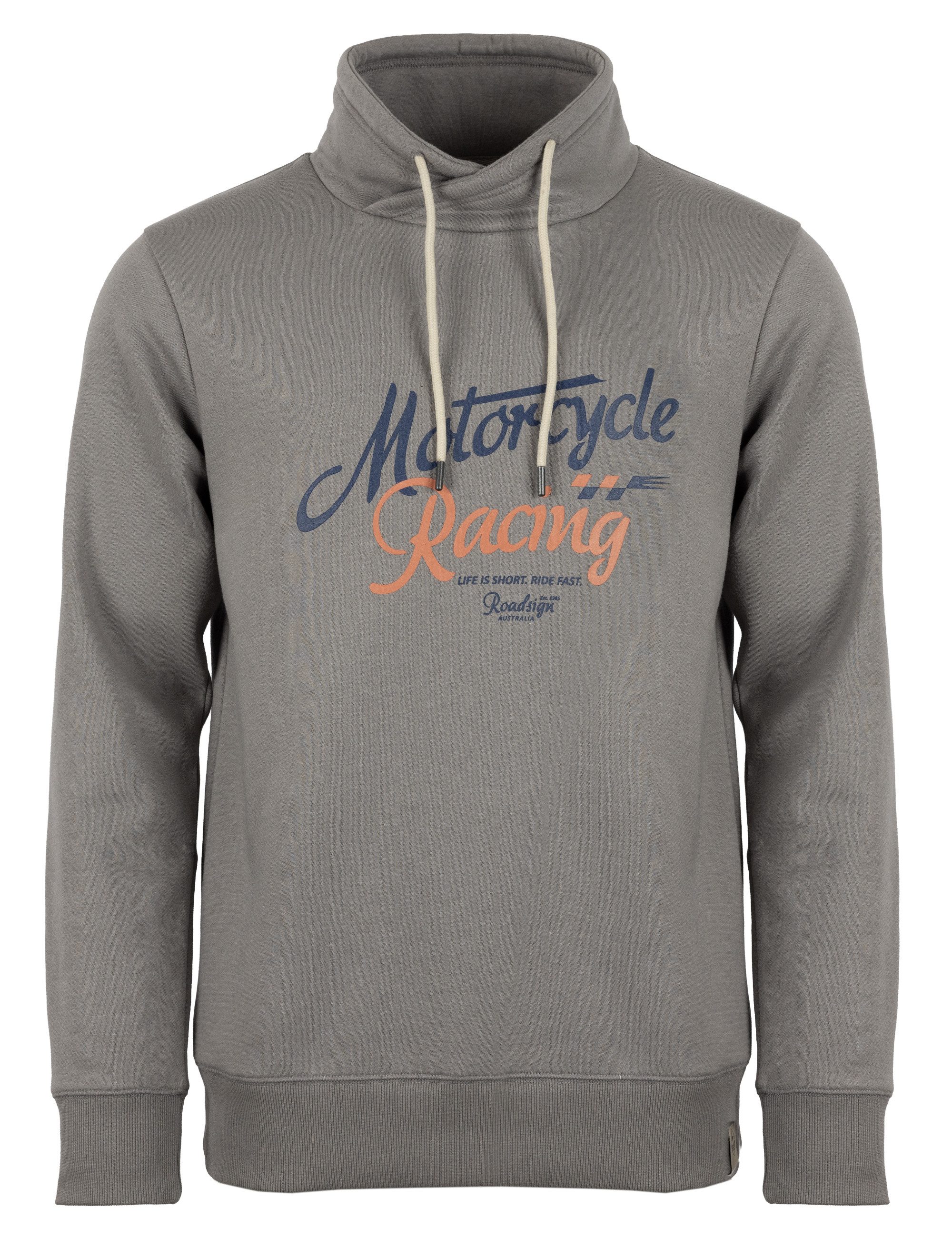 ROADSIGN australia Sweatshirt Racing (1, 1-tlg., 1) Hoody mit Biker-Motiv für deinen Herbst-Looks
