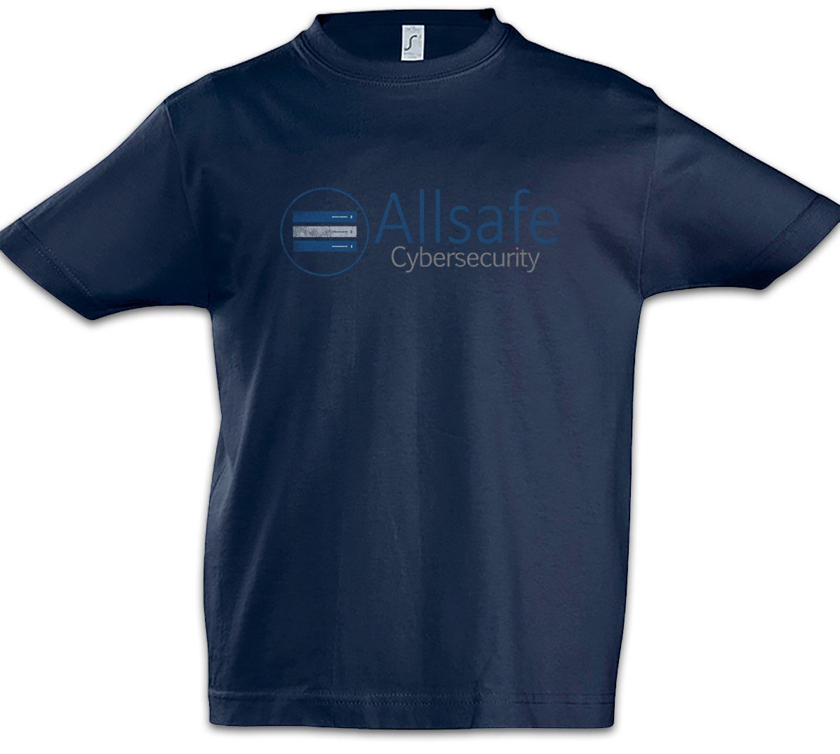 Print-Shirt Allsafe Cybersecurity Kinder T-Shirt Fsociety Hacker Evil E Corp Mr.