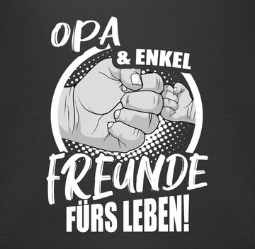 Shirtracer Shirtbody Opa & Enkel Freunde fürs Leben! Partner-Look Familie Baby