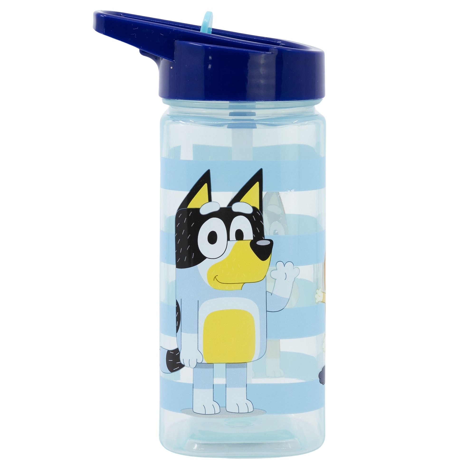 Bluey Trinkflasche Bluey Bingo Kinder Wasserflasche Trinkflasche 510 ml Haltegriff