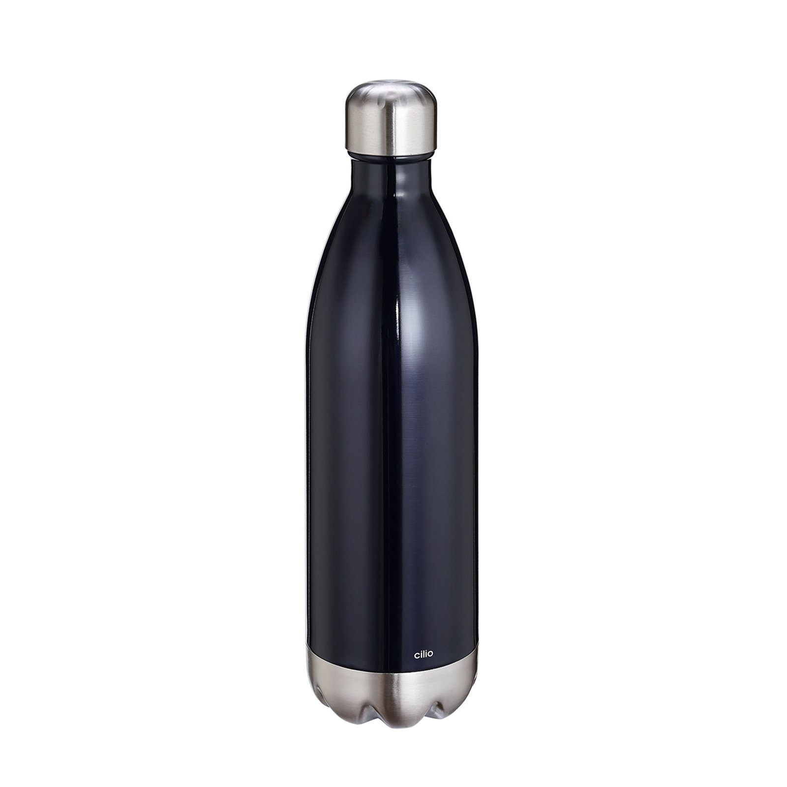 Cilio Isolierflasche Isolierflasche ELEGANTE 1 Liter Schwarz