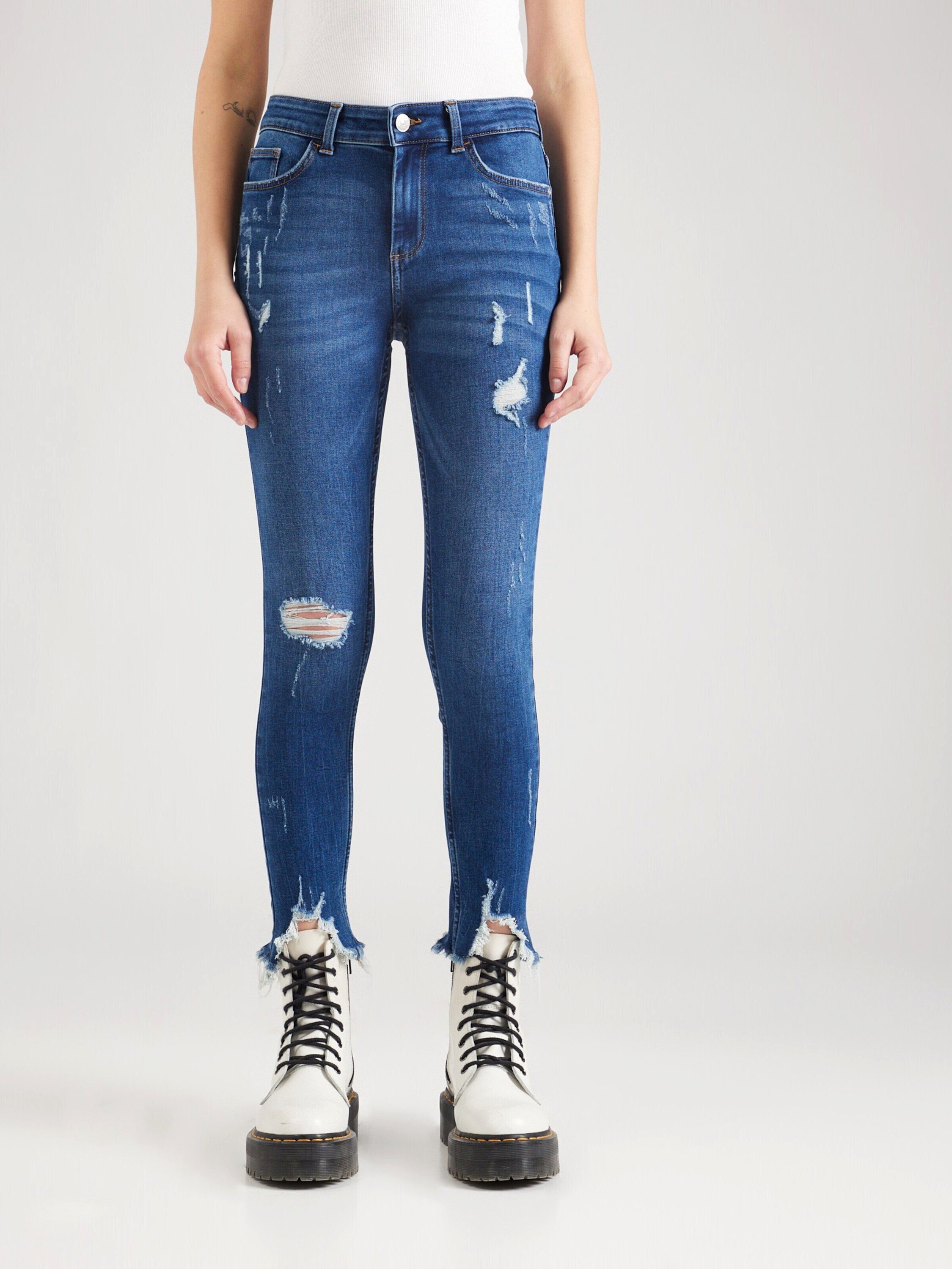 ONLY 7/8-Jeans HUSH (1-tlg) Fransen günstig online kaufen
