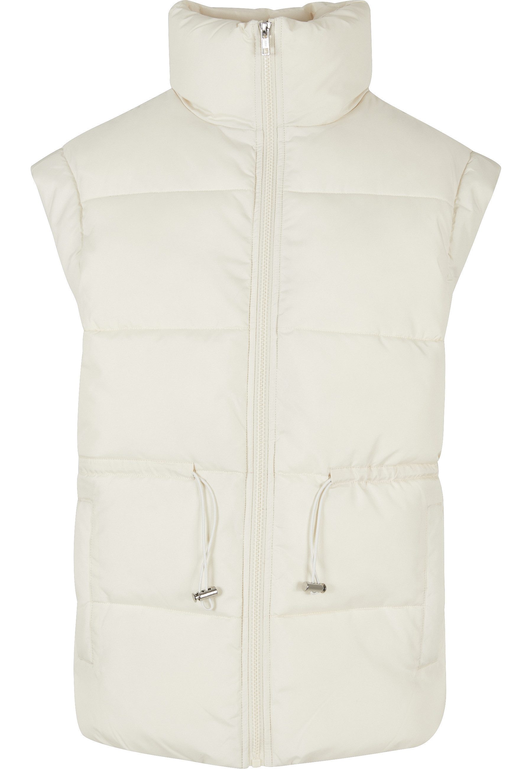 Jerseyweste Urban Classics Damen Ladies Waisted Puffer Vest