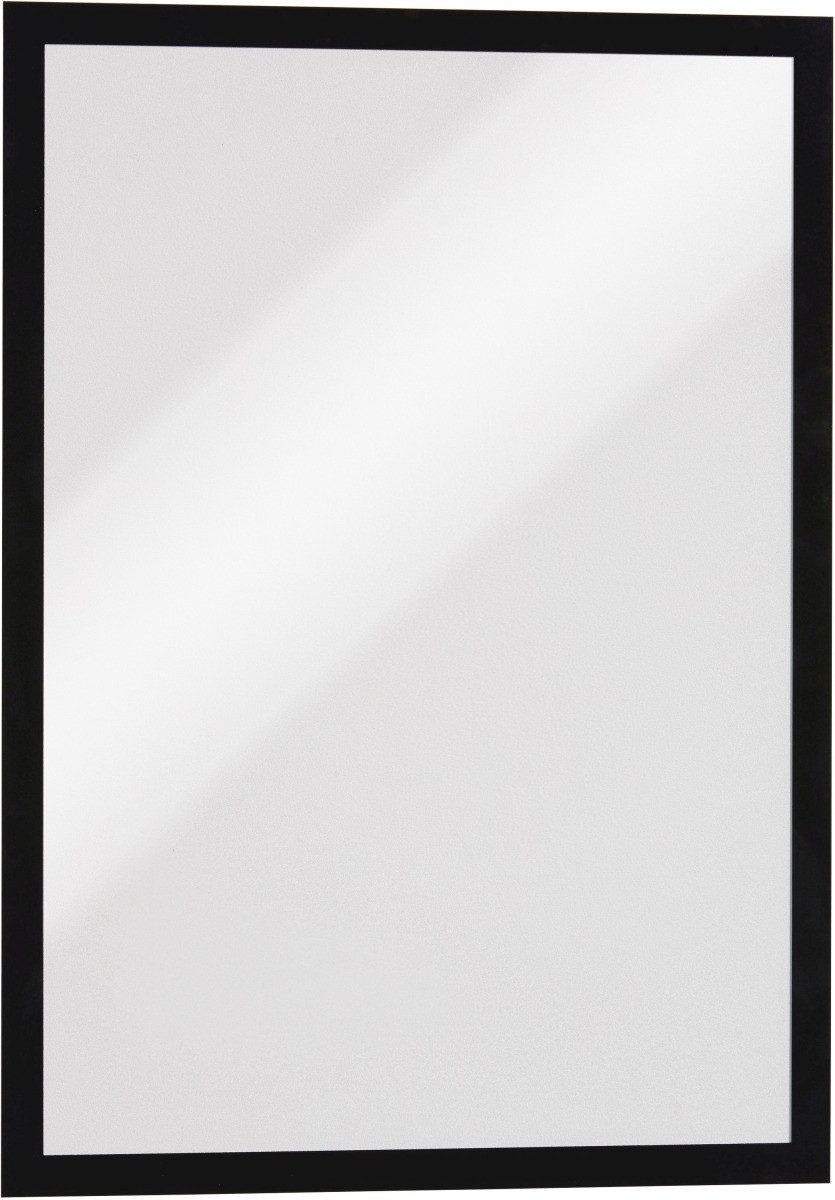DURABLE Fächermappe Magnetrahmen Duraframe selbstklebend A4 schwarz
