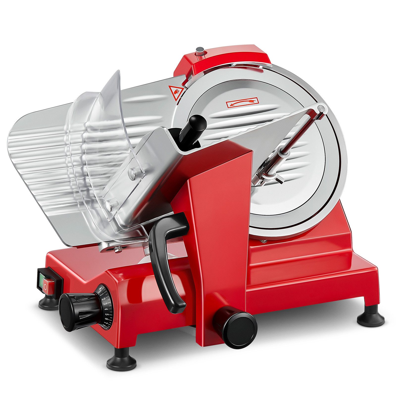 FOHERE Allesschneider für den Präzisionseinsatz in der Küche, Wurstschneider, 0–12 mm, 300 W