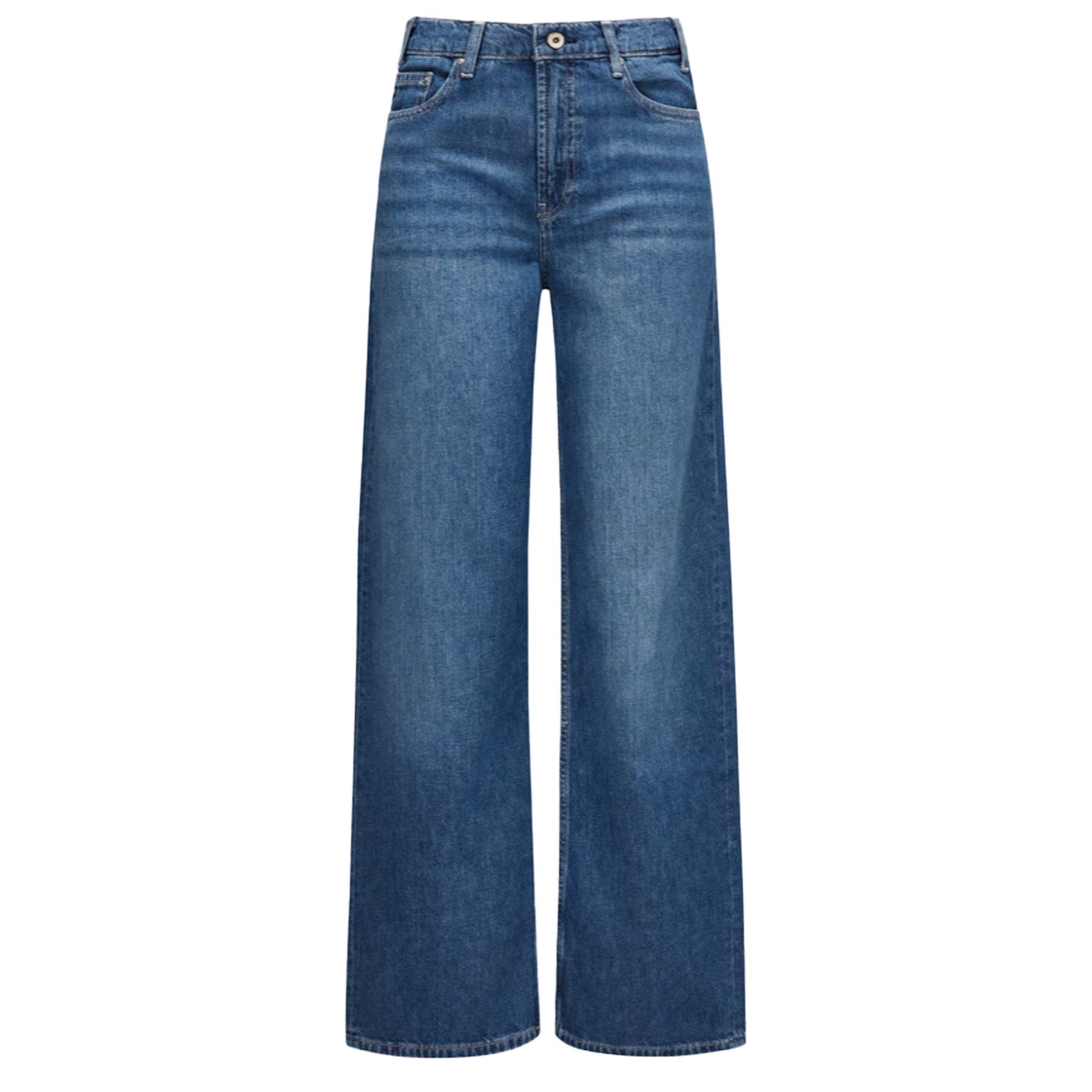 ADRIANO GOLDSCHMIED 5-Pocket-Jeans AG JEANS Jeans NEW BAGGY Mid Waist - Blau