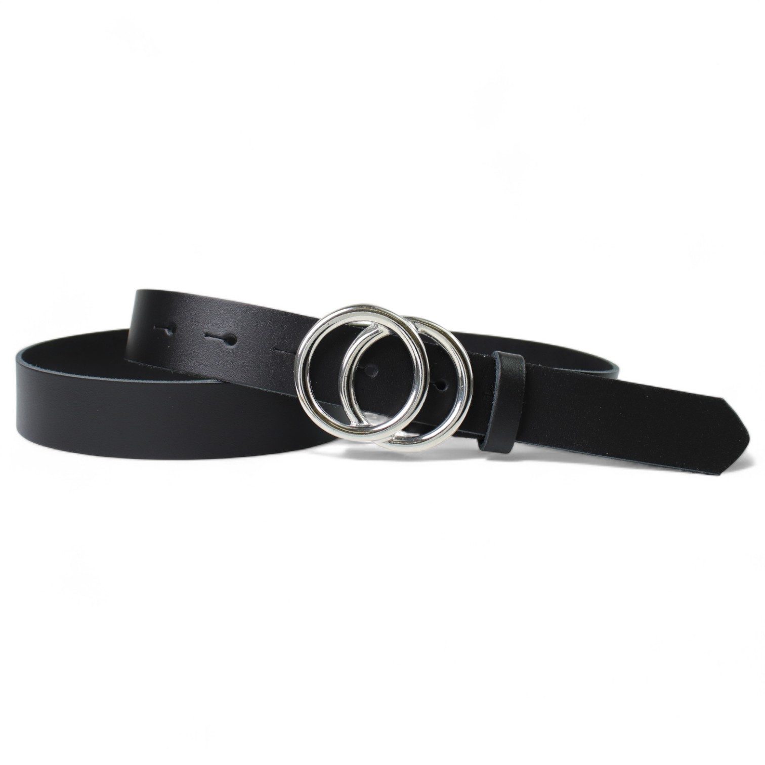 FRONHOFER Hüftgürtel Damen Rindsleder (1-St) 3 cm, Doppelring, für Jeans