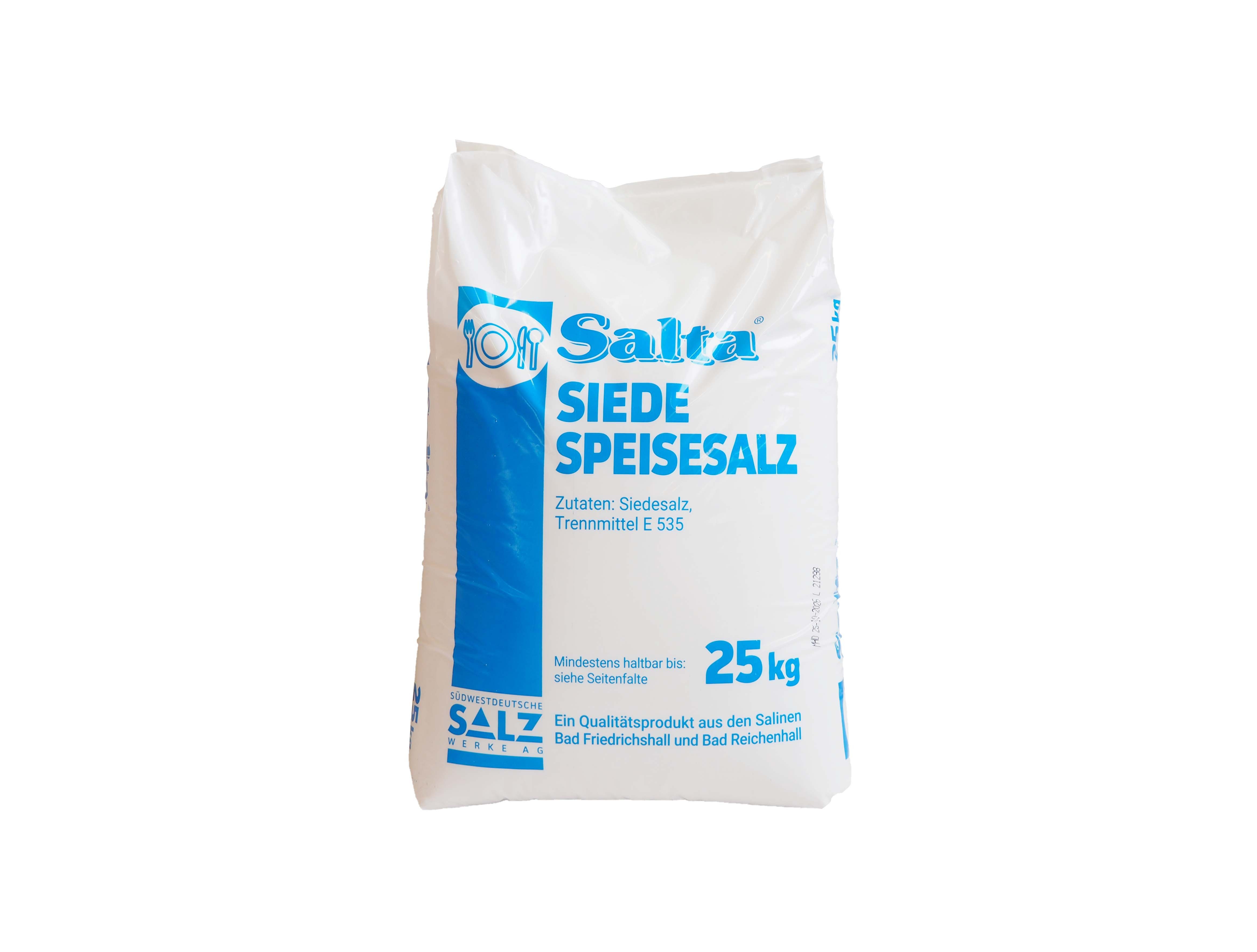 Salz Helmreich Salz Speisesalz 25 Kg Sack, 1 x 25000 g, 1 St.