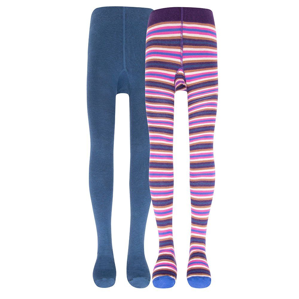 Strumpfhose Strumpfhose 2er Pack Ringel/Uni