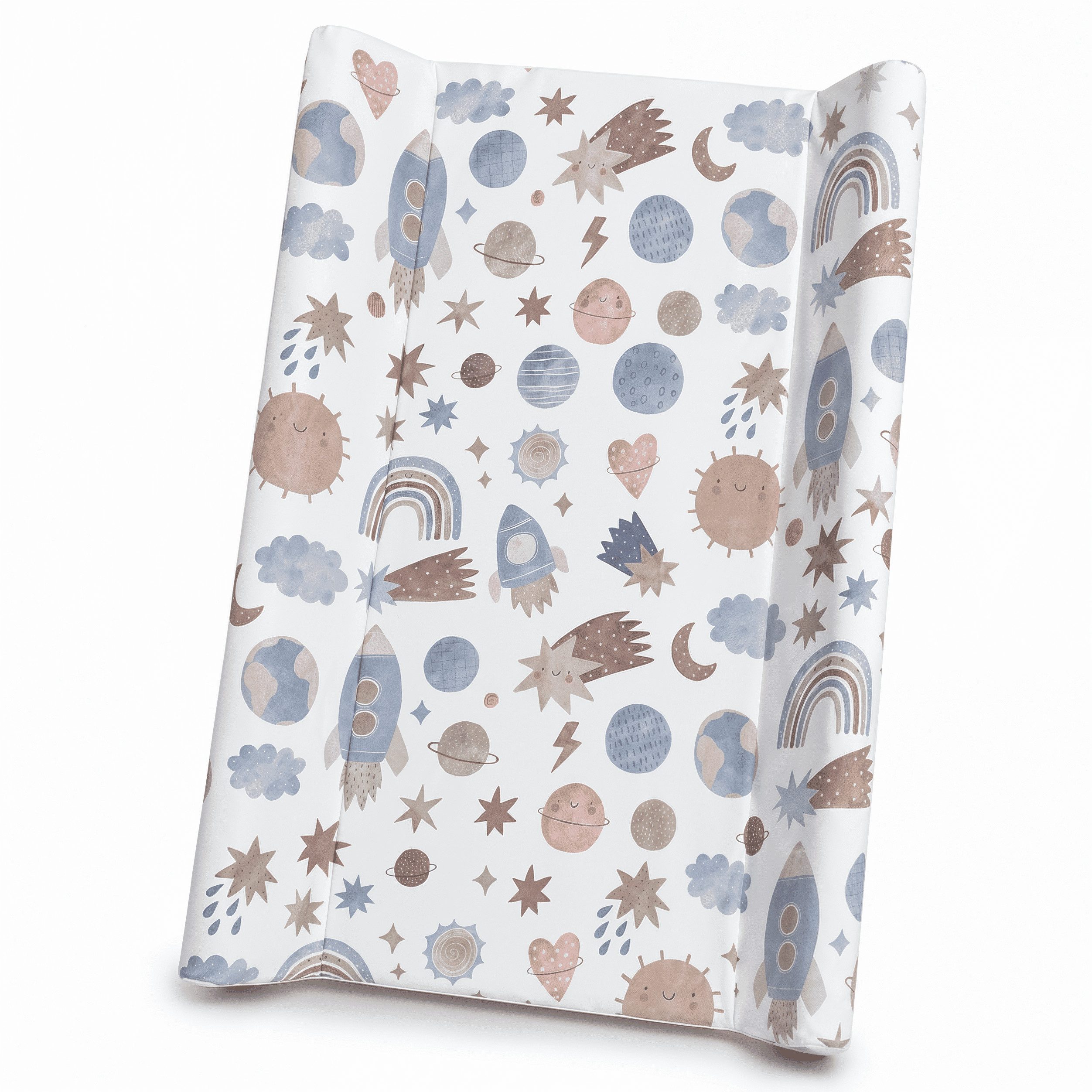 Babykajo Wickelauflage 50x70 cm (1-tlg), Wickelunterlage wasserabweisend, stark gepolstert, rutschfest